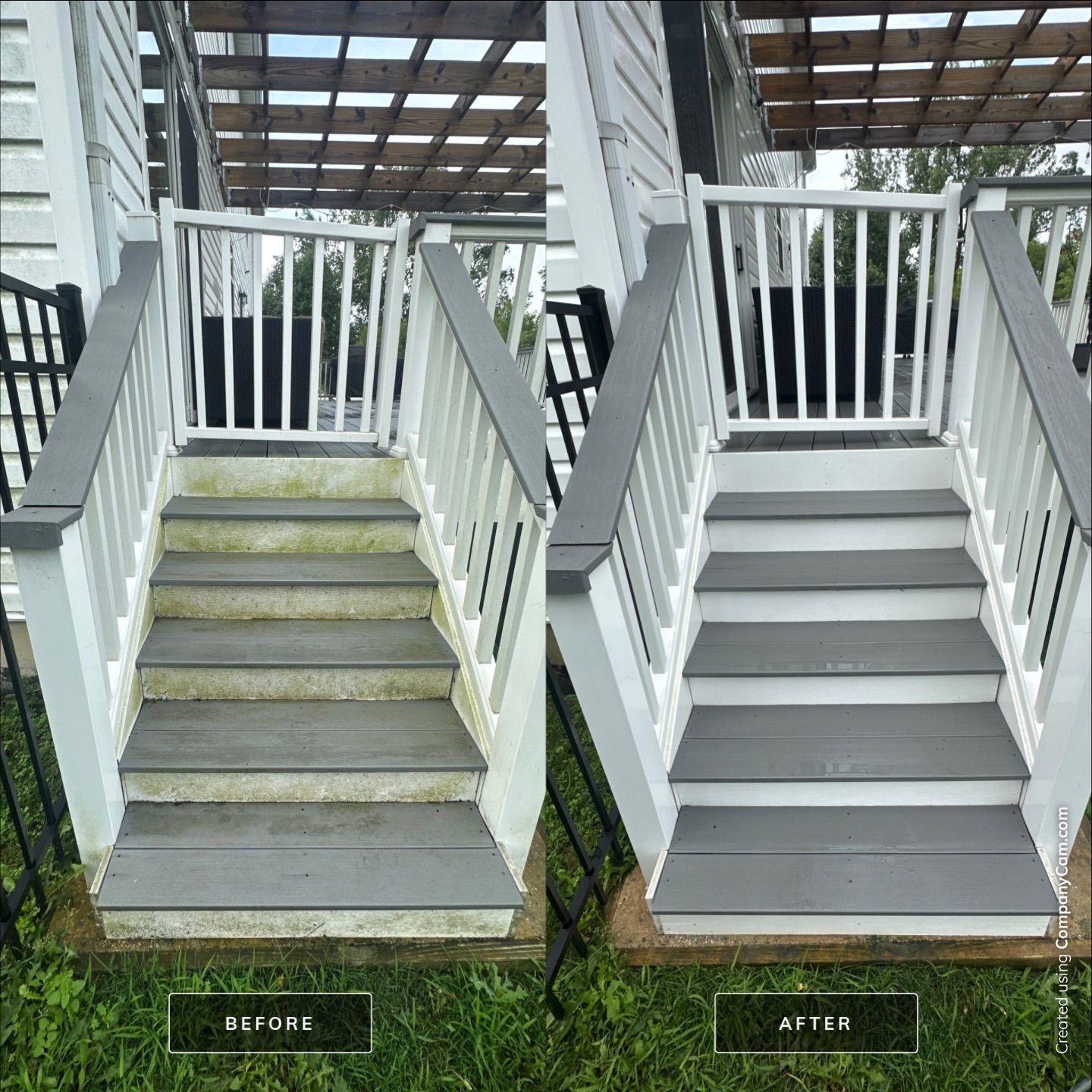 Project in Wauconda by Simmons Power & Soft Washing