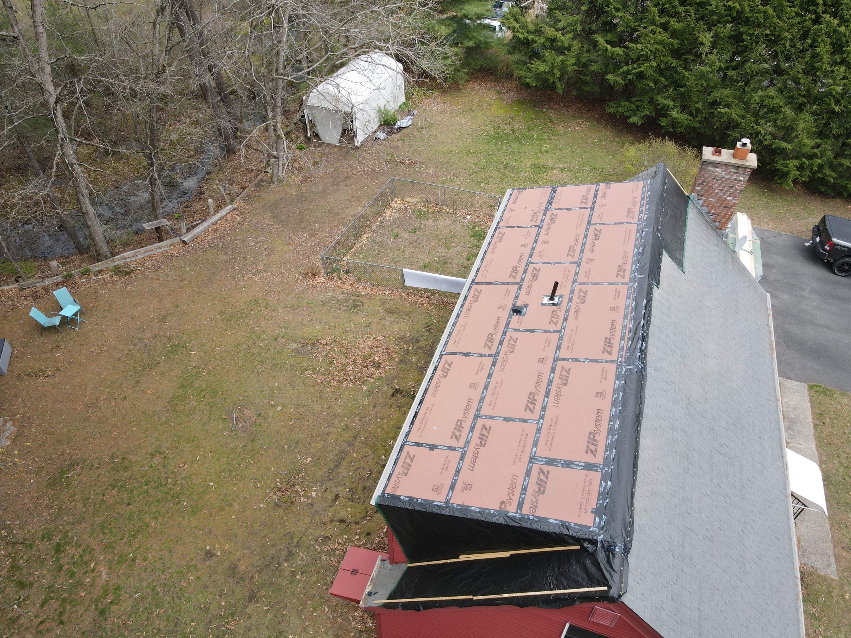 Tree Damage/Roof Repair by Chagnon Building & Remodeling LLC