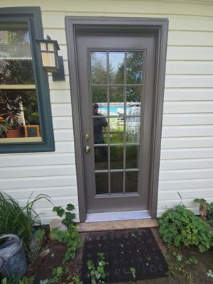Provia Entry Door and Storm Door