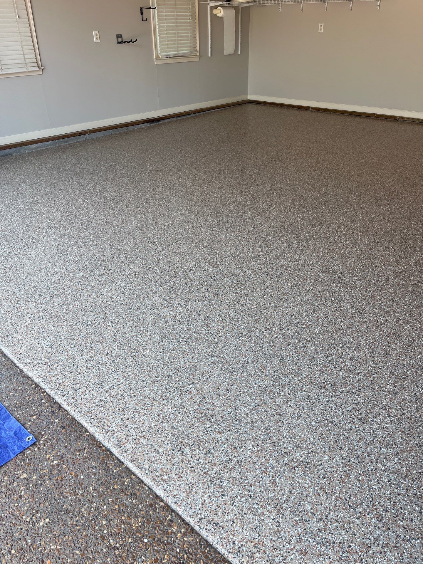Garage Floor Coating using Waxwing by My Garage Floor Guys