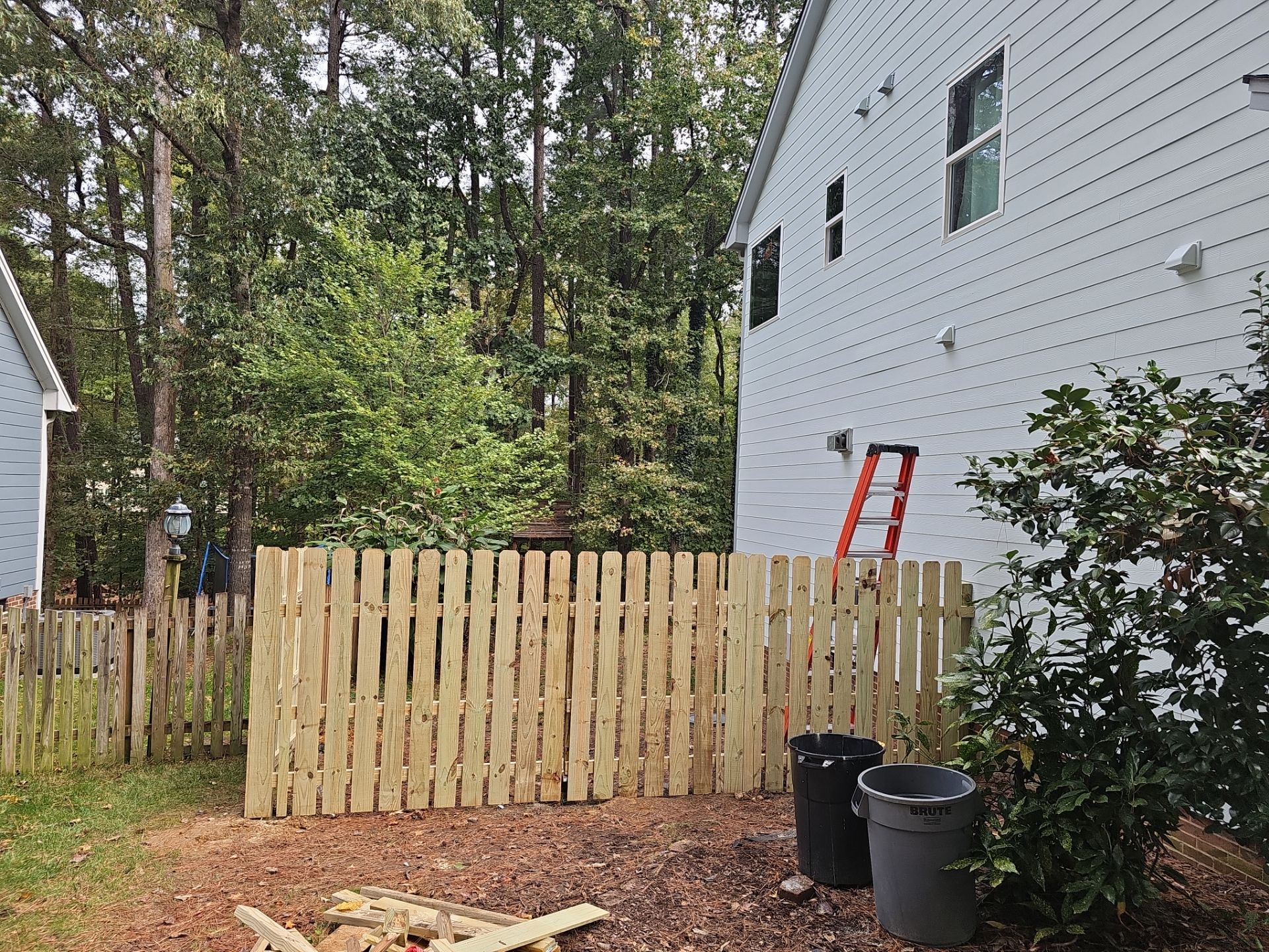 New Windows, Siding, Trim, Fence, and Backyard Concrete Pad by Billy Weatherspoon Contractor