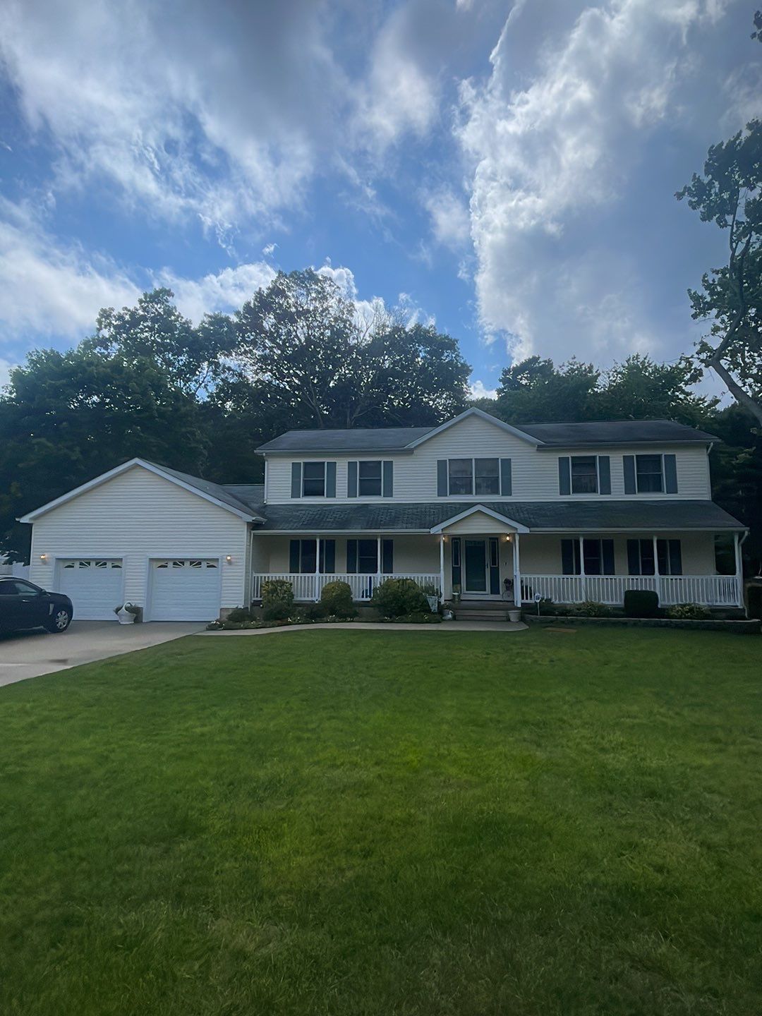 House Wash, Roof Refresh sections & Concrete Cleaning by SJ Exterior