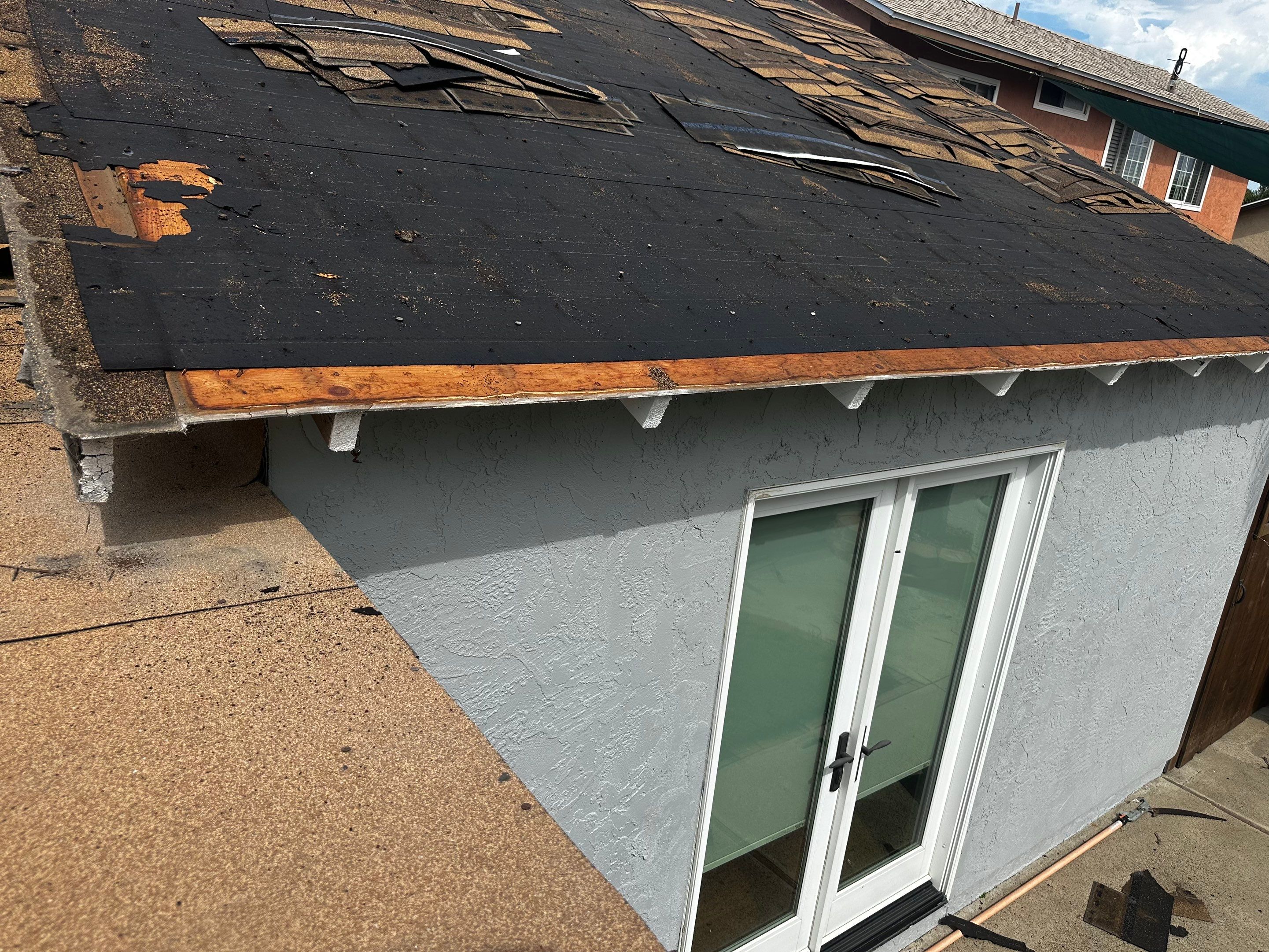 San Diego Roof Replacement and Wood Fascia Repair with Malarkey Materials by Reliable Roofing San Diego Inc.