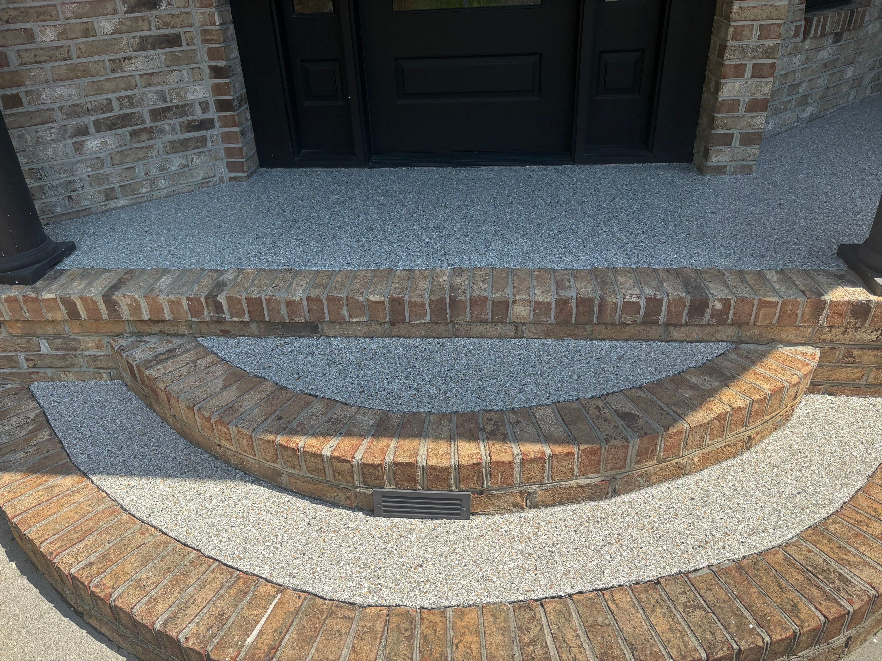 Front Porch Using Claystone by Elite Floor Solutions