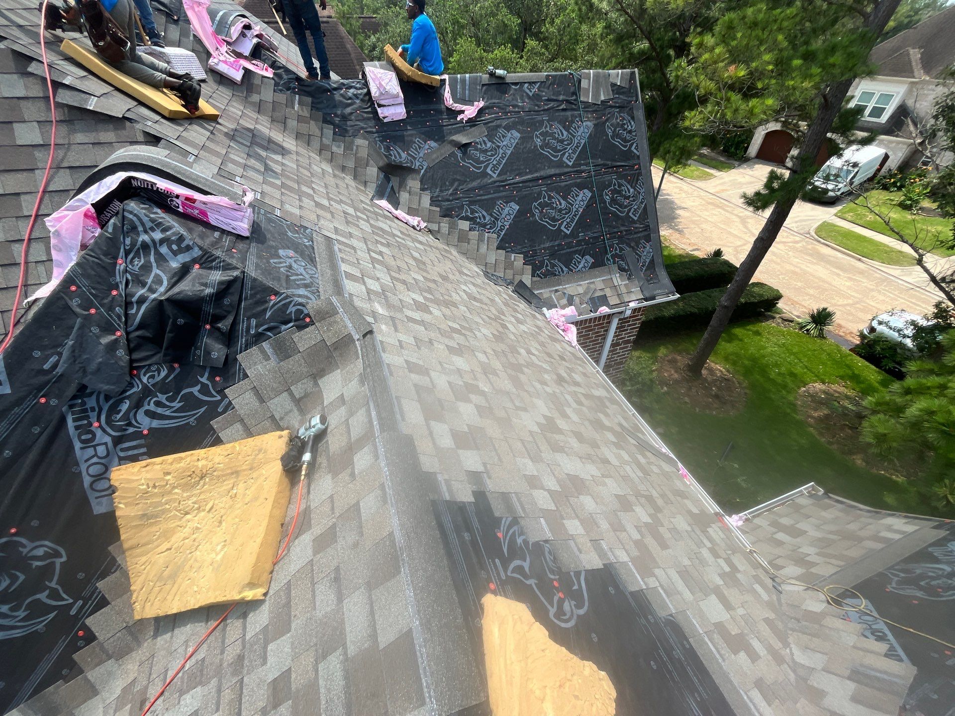 Residential Roofing Repair using Owen's Corning Duration (Lifetime) Shingles by Roof Repair Company