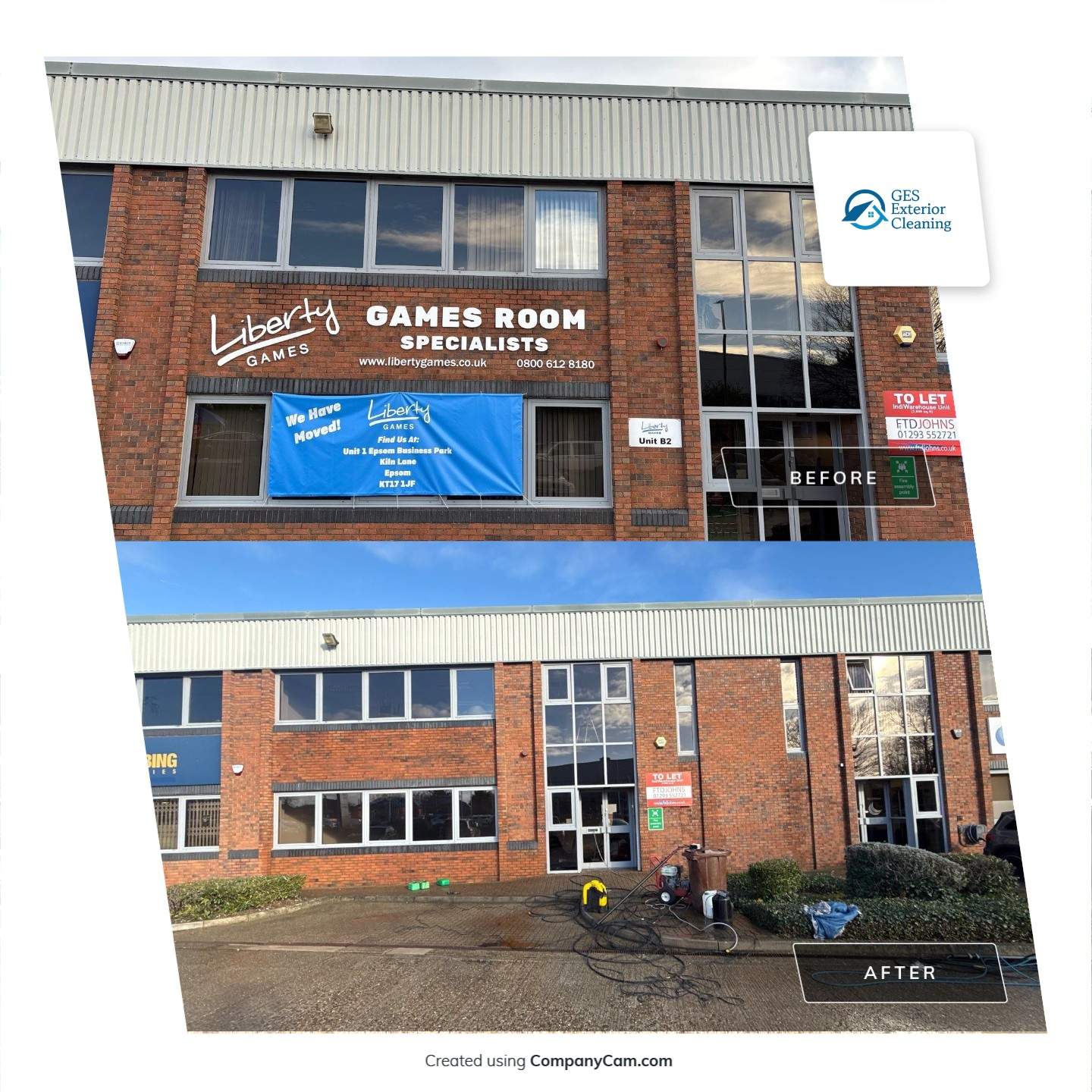 Warehouse Cleaning Epsom by Ges Exterior Cleaning ltd