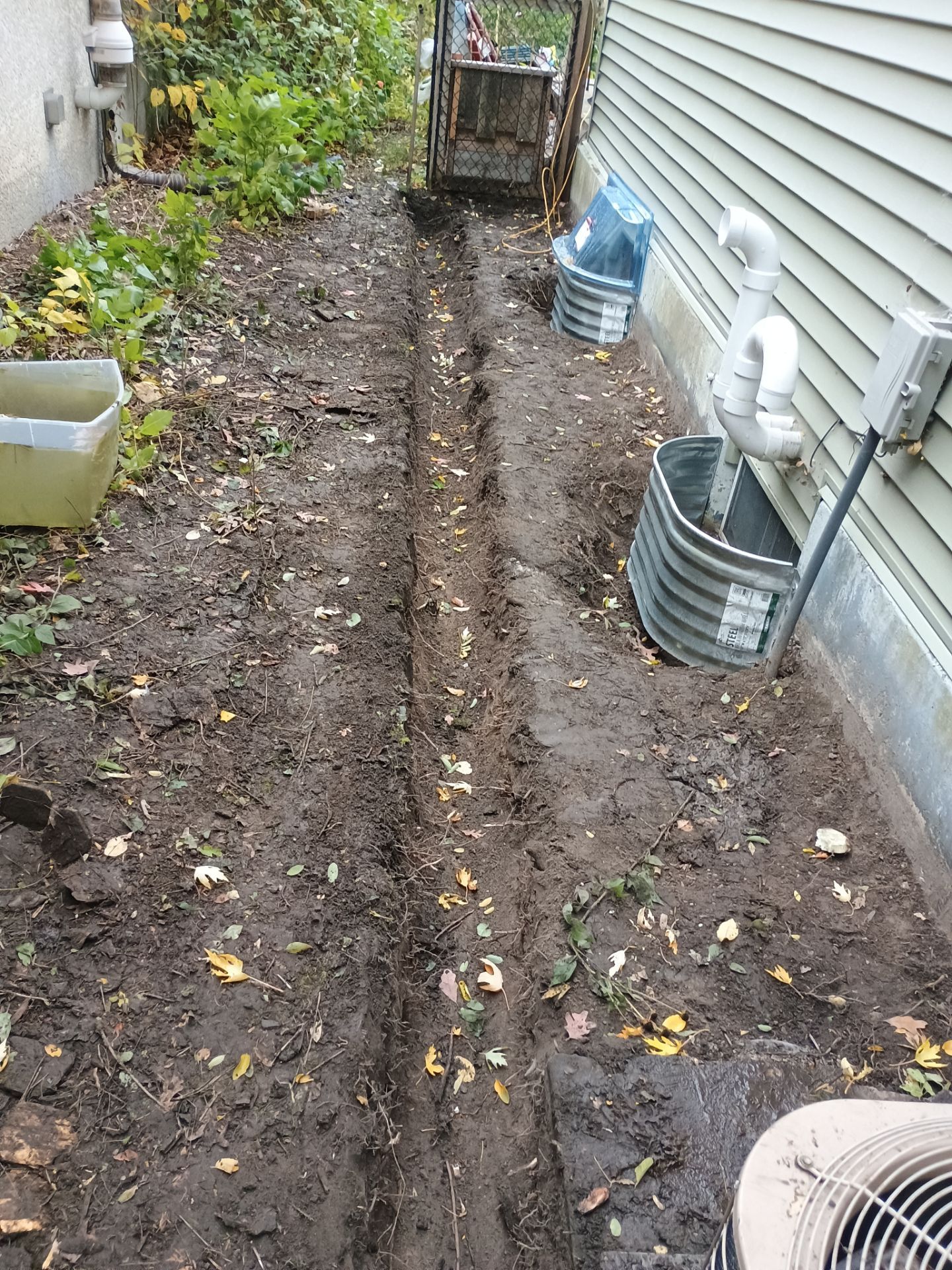 A French Drain for Maya by Waterproofing Northeast