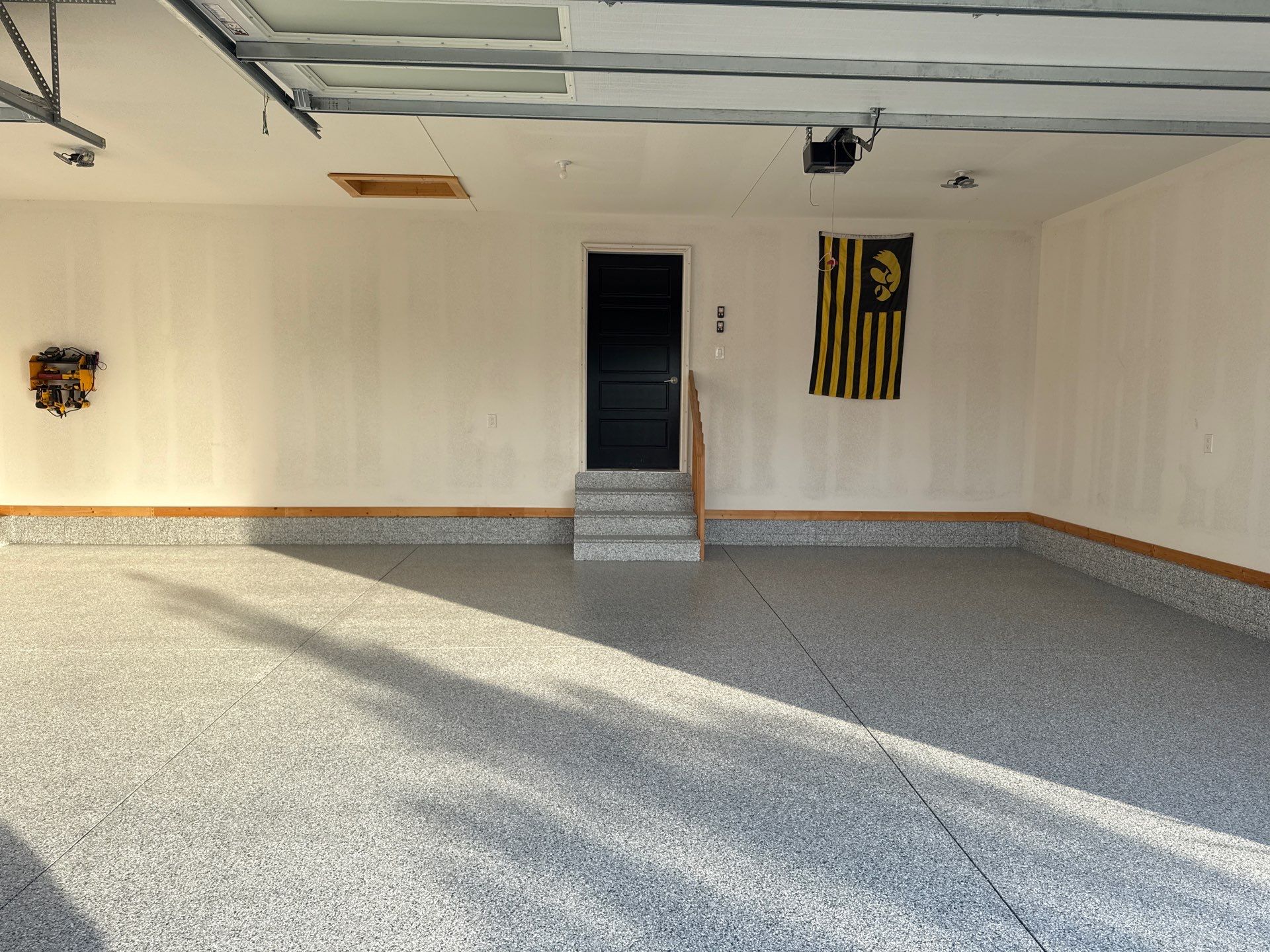 Beautiful Atmosphere to Watch the Hawkeyes! by Revival Concrete Coatings