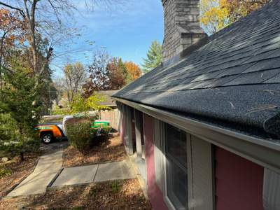 Turtle Shell gutter protection installation in Winfield, IL 60190, photograph 12
