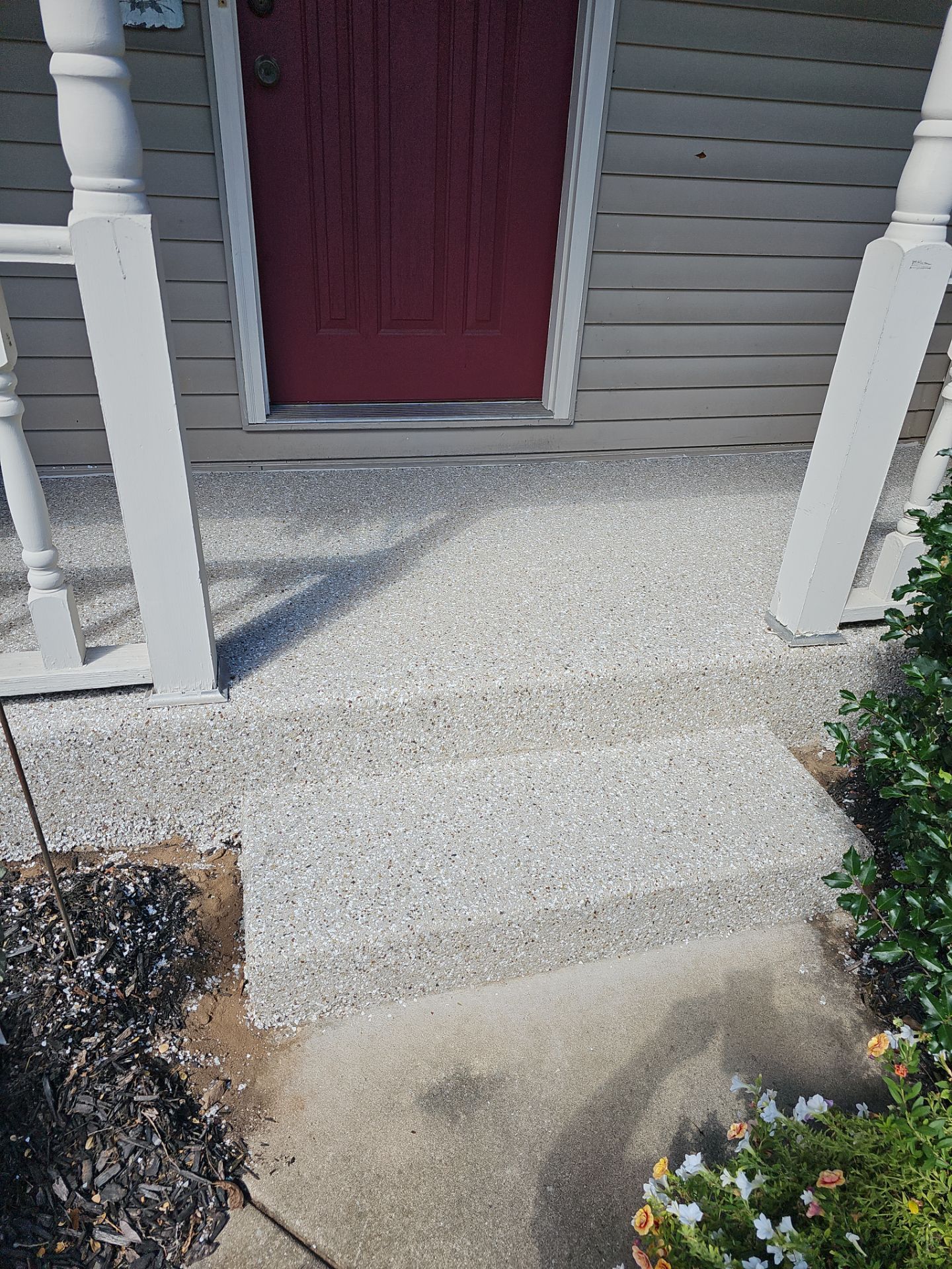 Garage and Porch Coating in Osceola by Innovative Spaces / Innovative Concrete Coatings