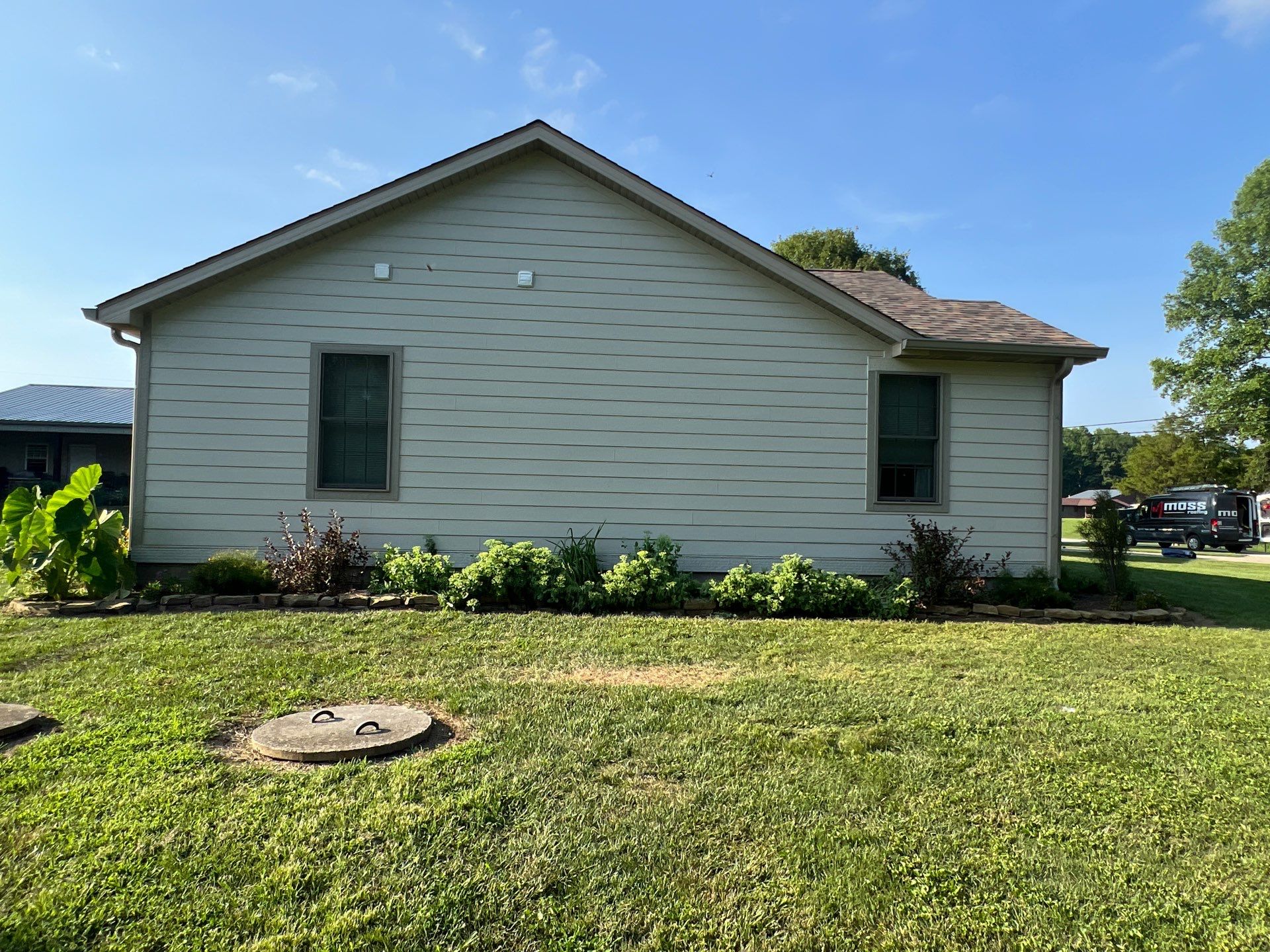 Project in Columbus by Moss Roofing