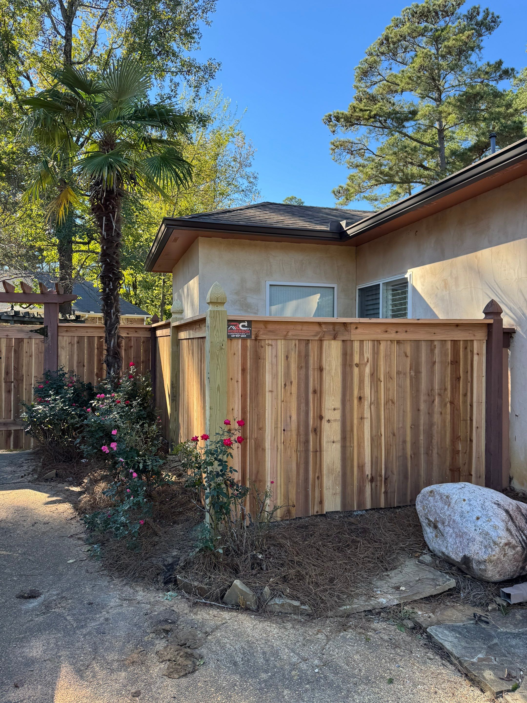 6' Cedar Good Neighbor 6x6 by Roberson Construction LLC