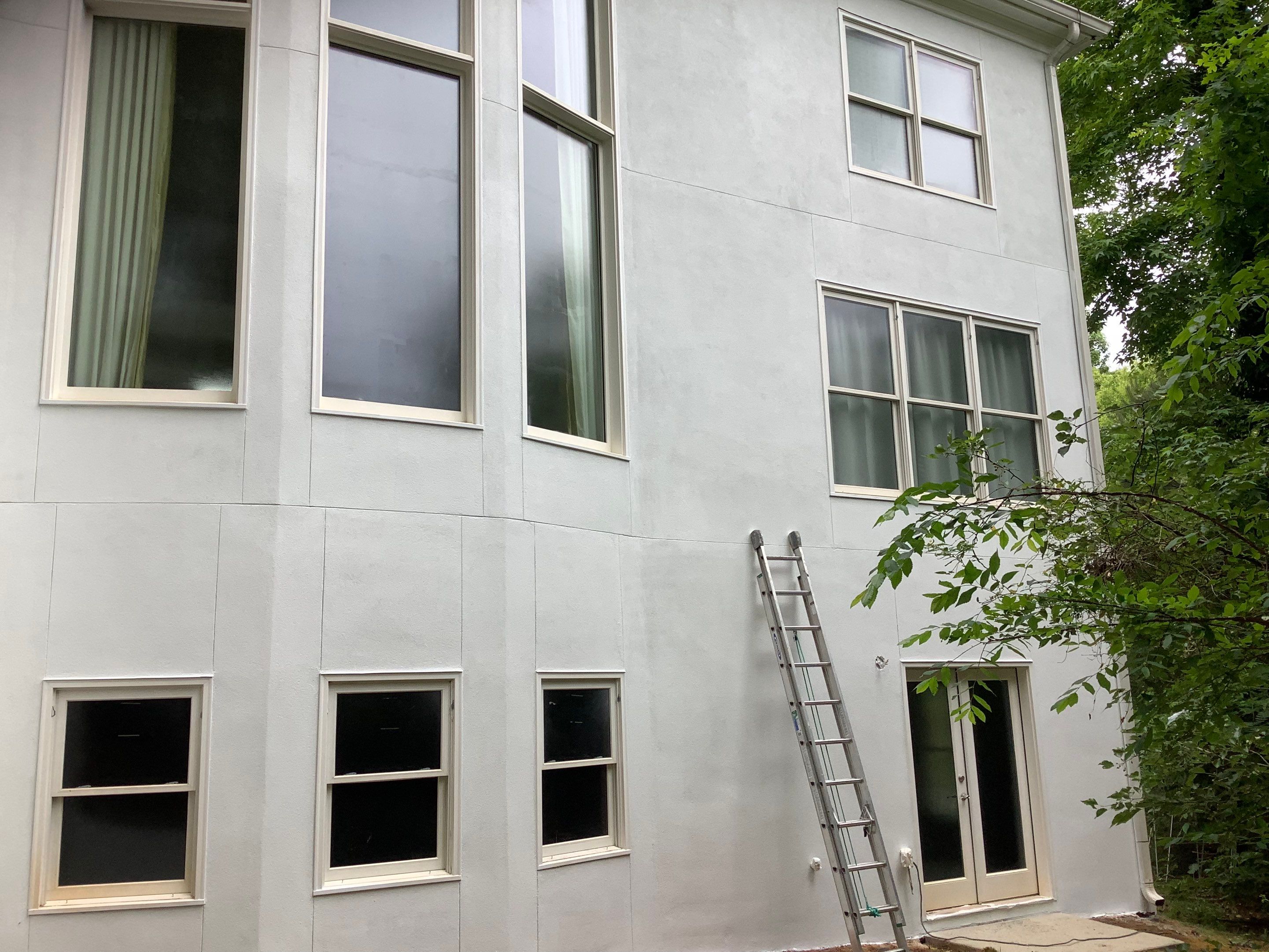 Full Exterior Stucco Painting and Trim Update in Atlanta by Swift Home Renovations