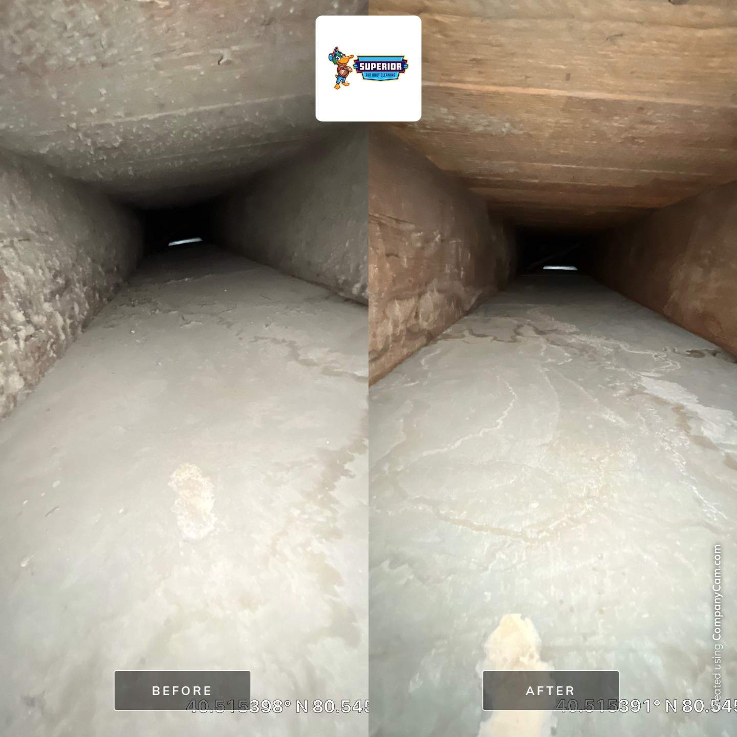 Air Duct Cleaning With a Vacuum Truck in New Cumberland, WV by Superior Air Duct Cleaning