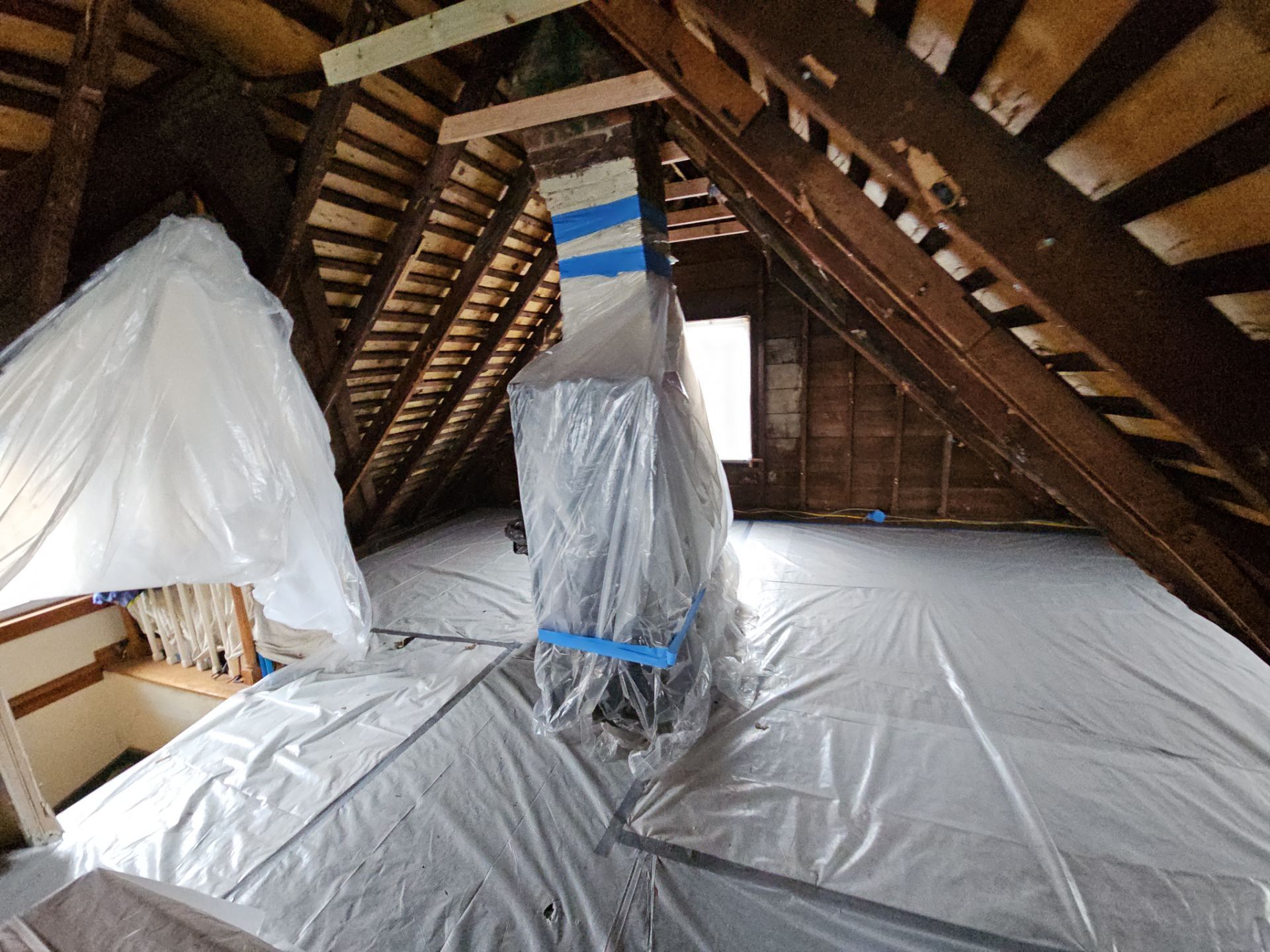 Attic and Crawlspace Retrofit by NYS Foam & Energy
