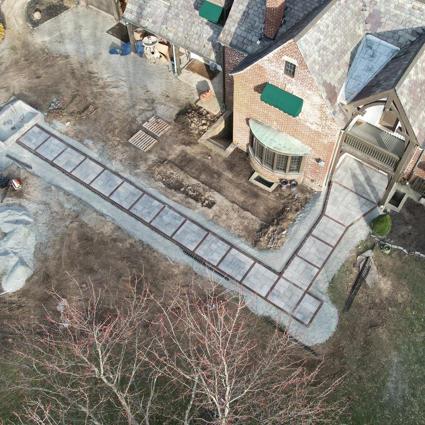 Hardscape Design & Install using Unilock Products by Reisenberg’s Lawn & Landscape, LLC