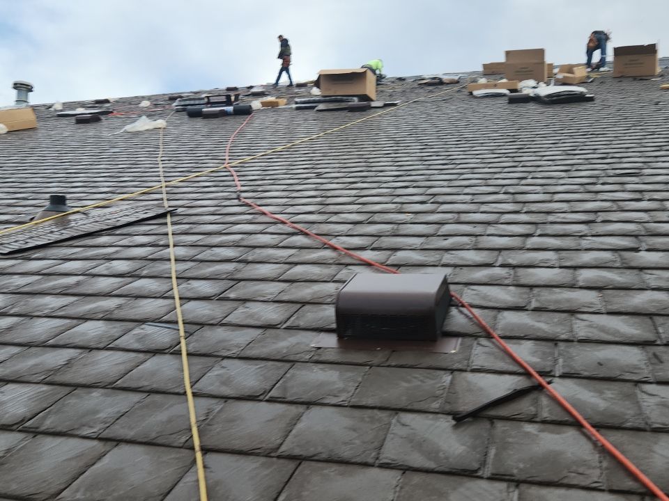 Commercial Roofing Installation using EuroShield by Weather-Tite Exteriors LLC