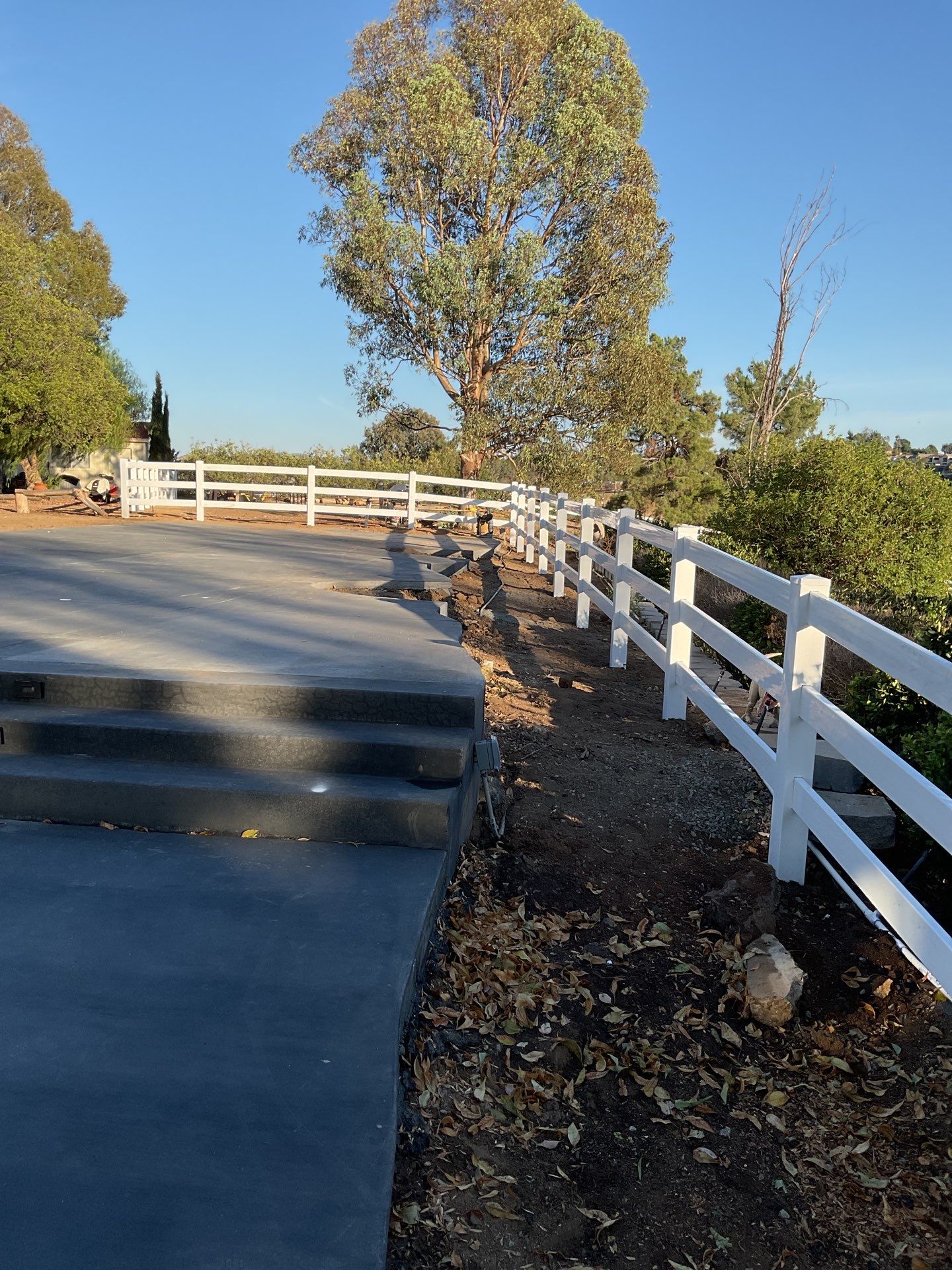 Fence Installation using Vinyl  by Fence Guys Inc. 
