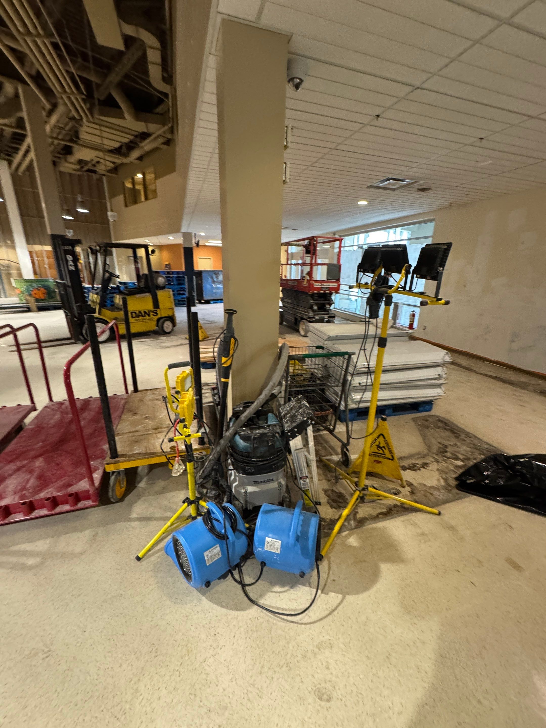 Commercial Prime & Paint Project by YVR Construction Group