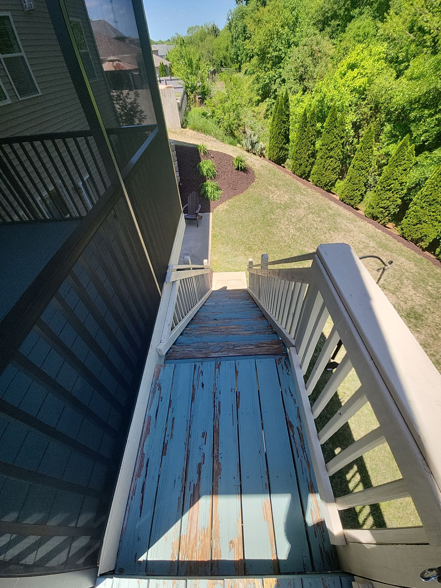 Weathered Deck using AcryFin by DuraSeal