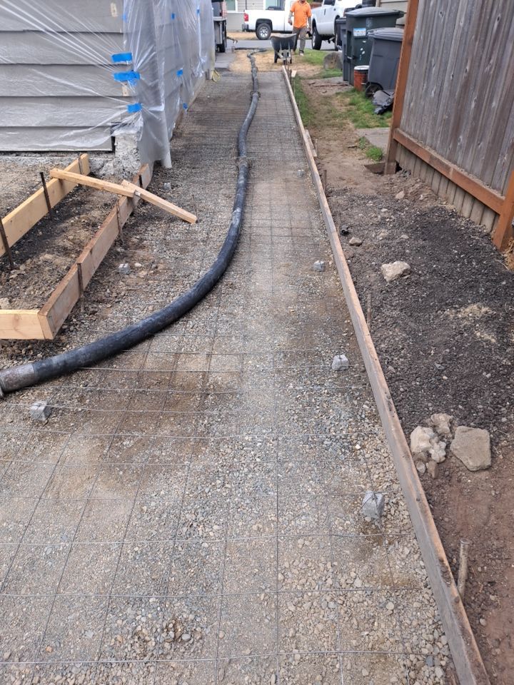 Chris | Stamped Concrete Patio, Walkway & Steps by Jireh Asphalt & Concrete Inc 