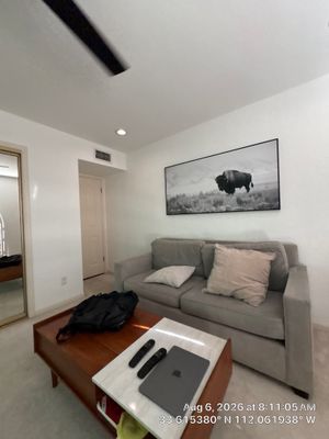 Custom Home Office Setup and Media Wall Integration in Phoenix