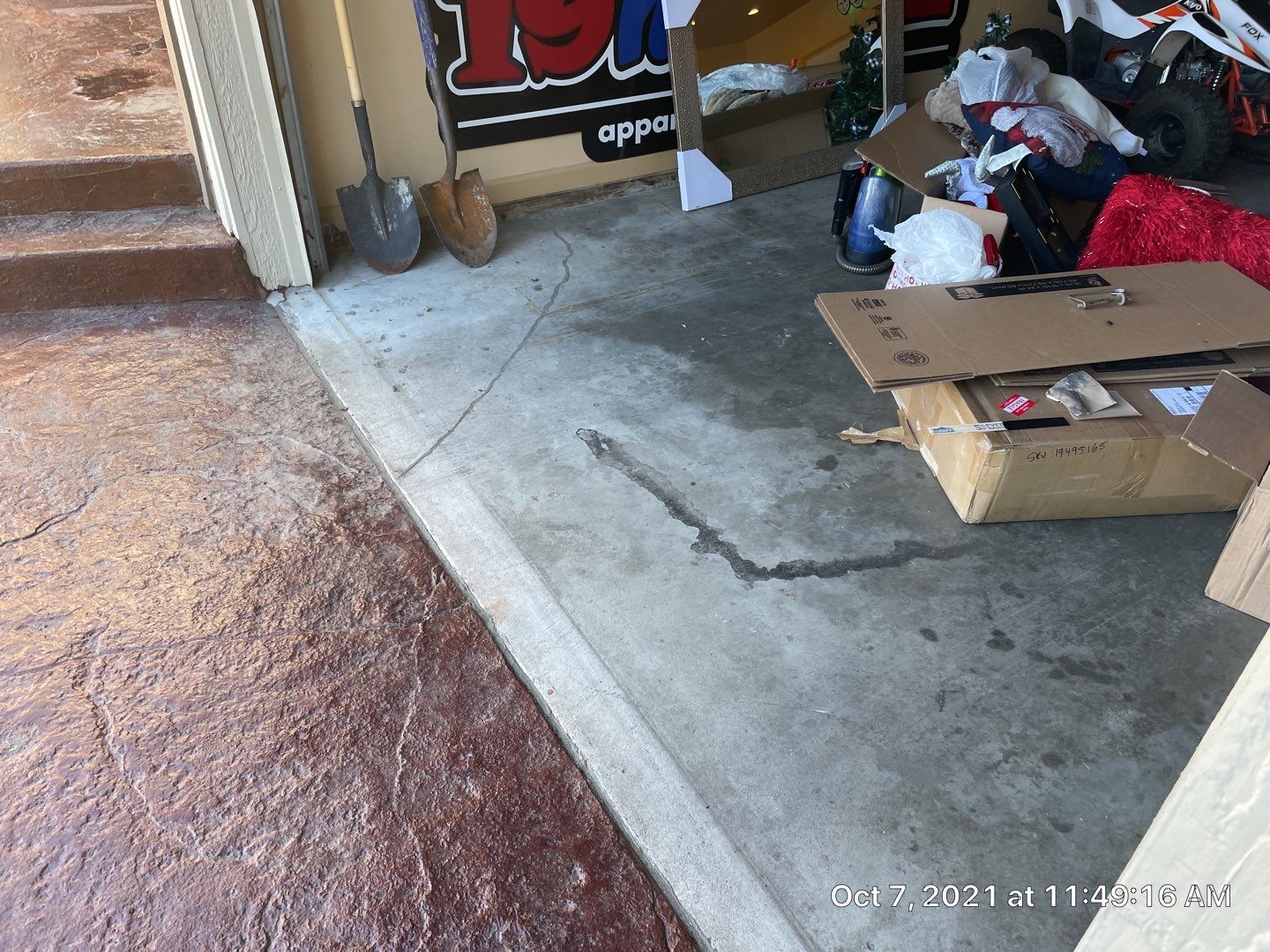 Garage Transformation using Silver Creek by Croc Coatings, LLC
