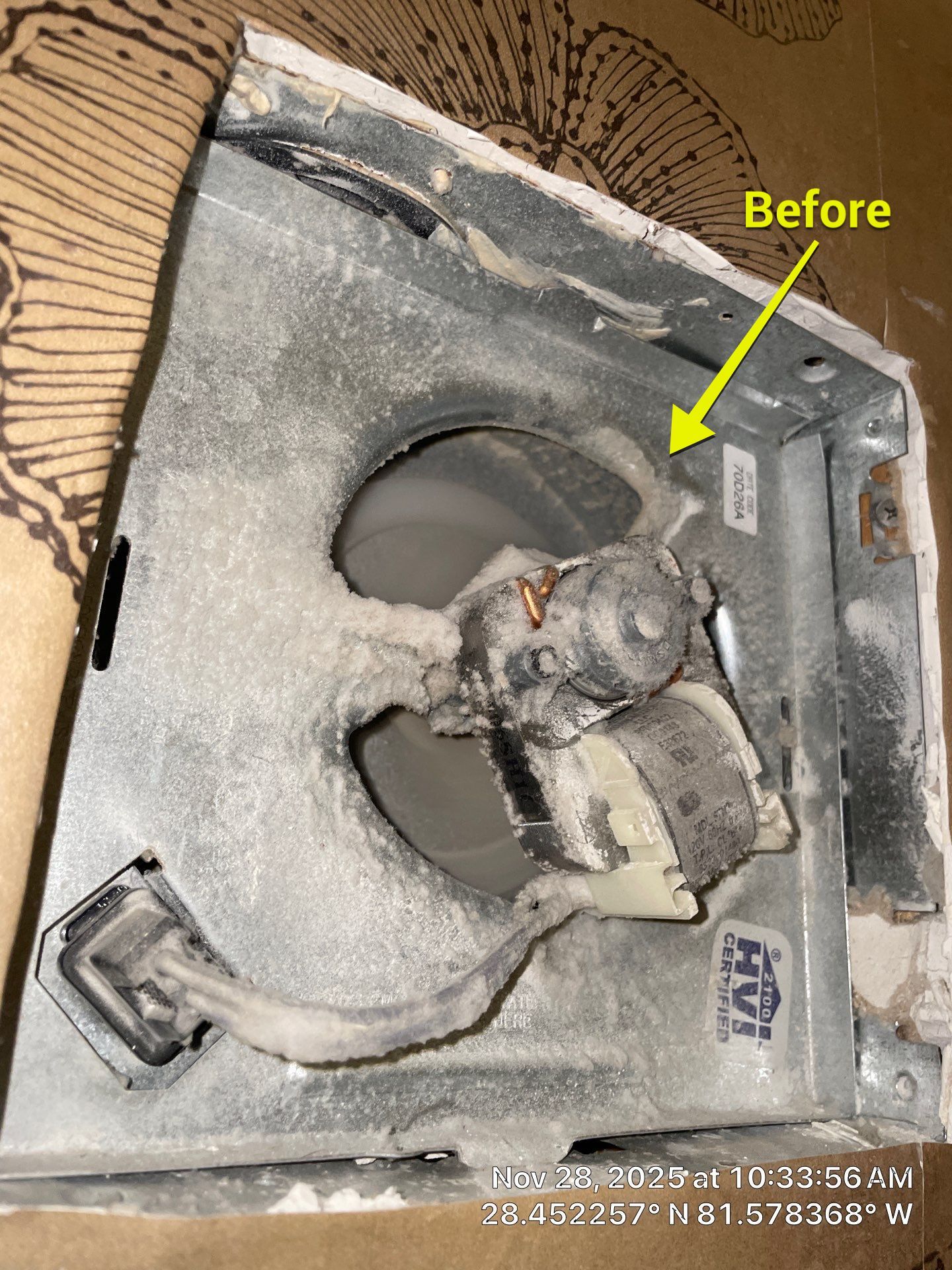 Air Duct and Bathroom Exhaust Fans Cleaning Boot Repair in Windermere by Hygienic Air, Inc