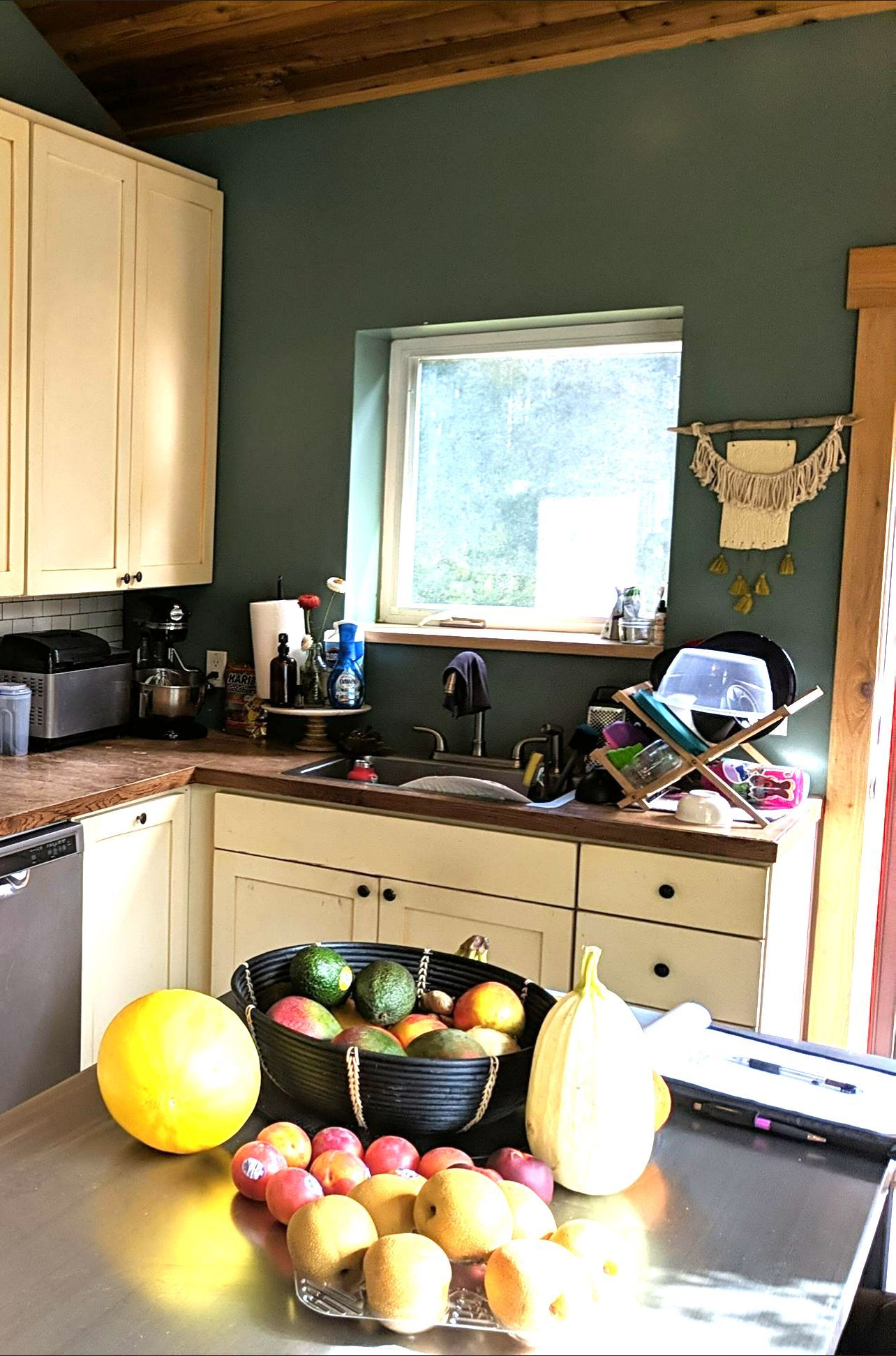 Kitchen Cabinet & Wall Painting by Midnight Sun Painting