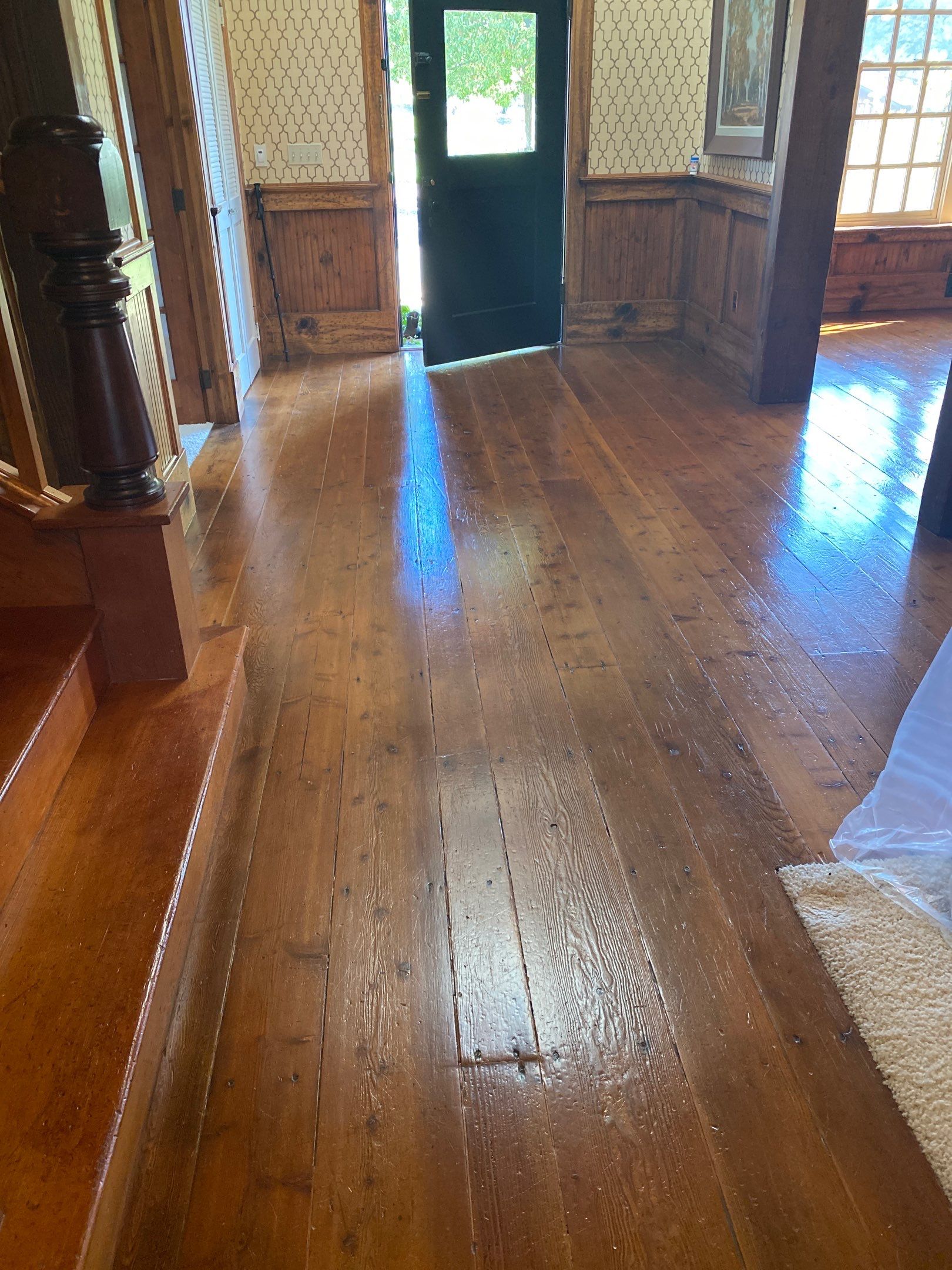 Beautiful Rustic Floor Renovation in Auburn by Footprints Floors South Sacramento