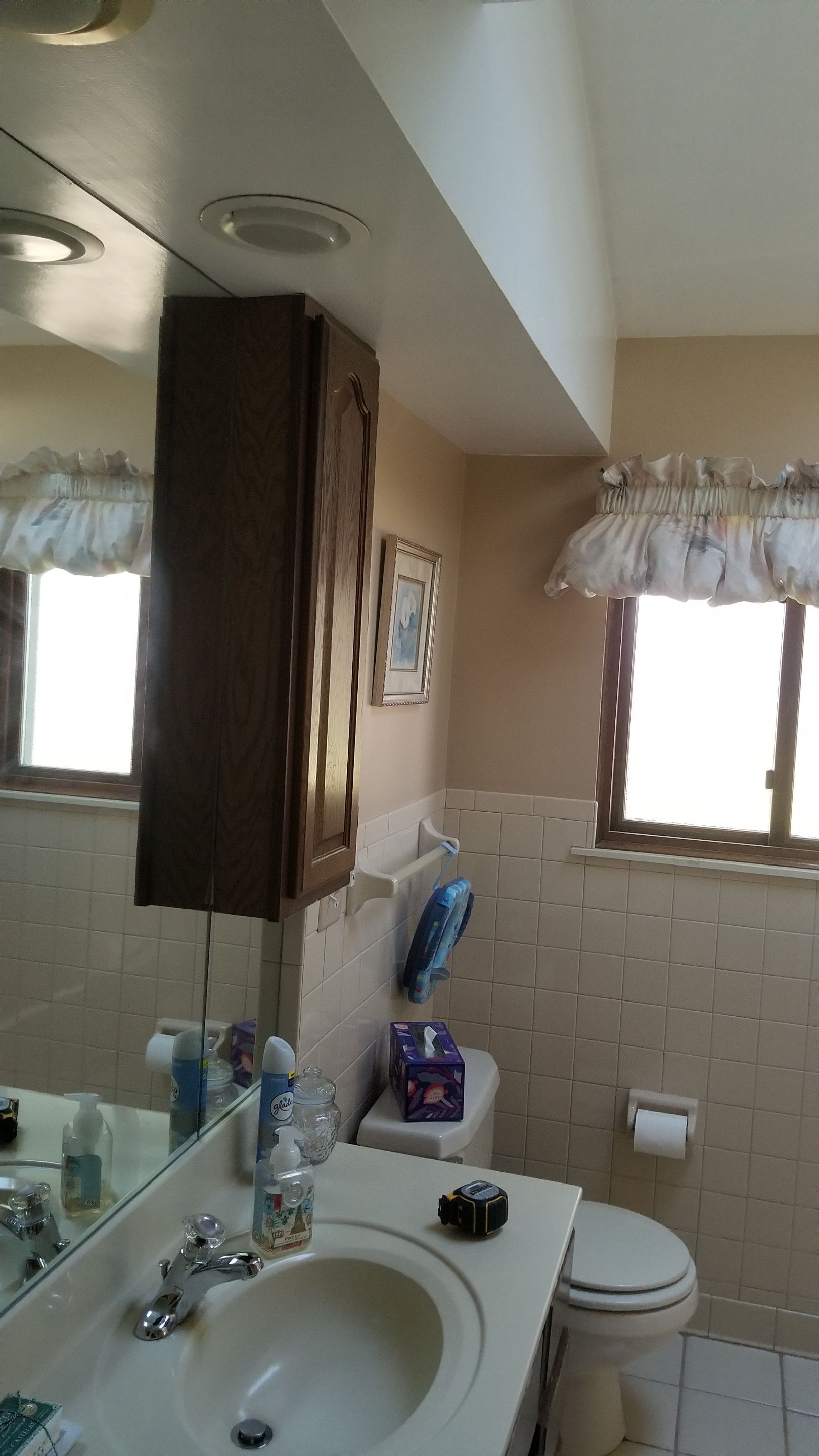 Remodel full bathroom new tile walk in shower plus 2nd half bath Powder room in Livonia, MI by Northwest Construction