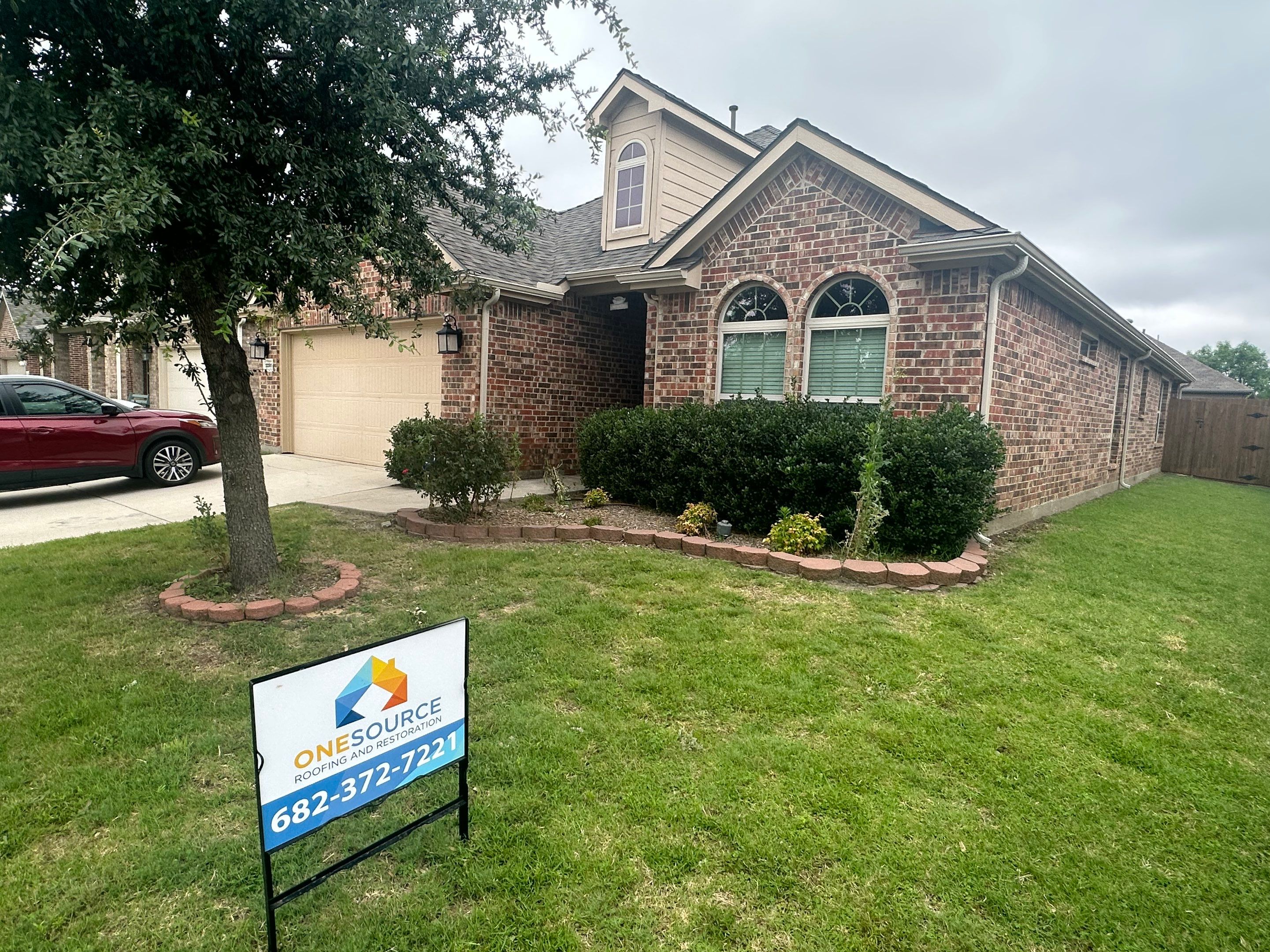 Residential Roofing Installation using CertainTeed Landmark MaxDef Weathered Wood by OneSource Roofing and Restoration