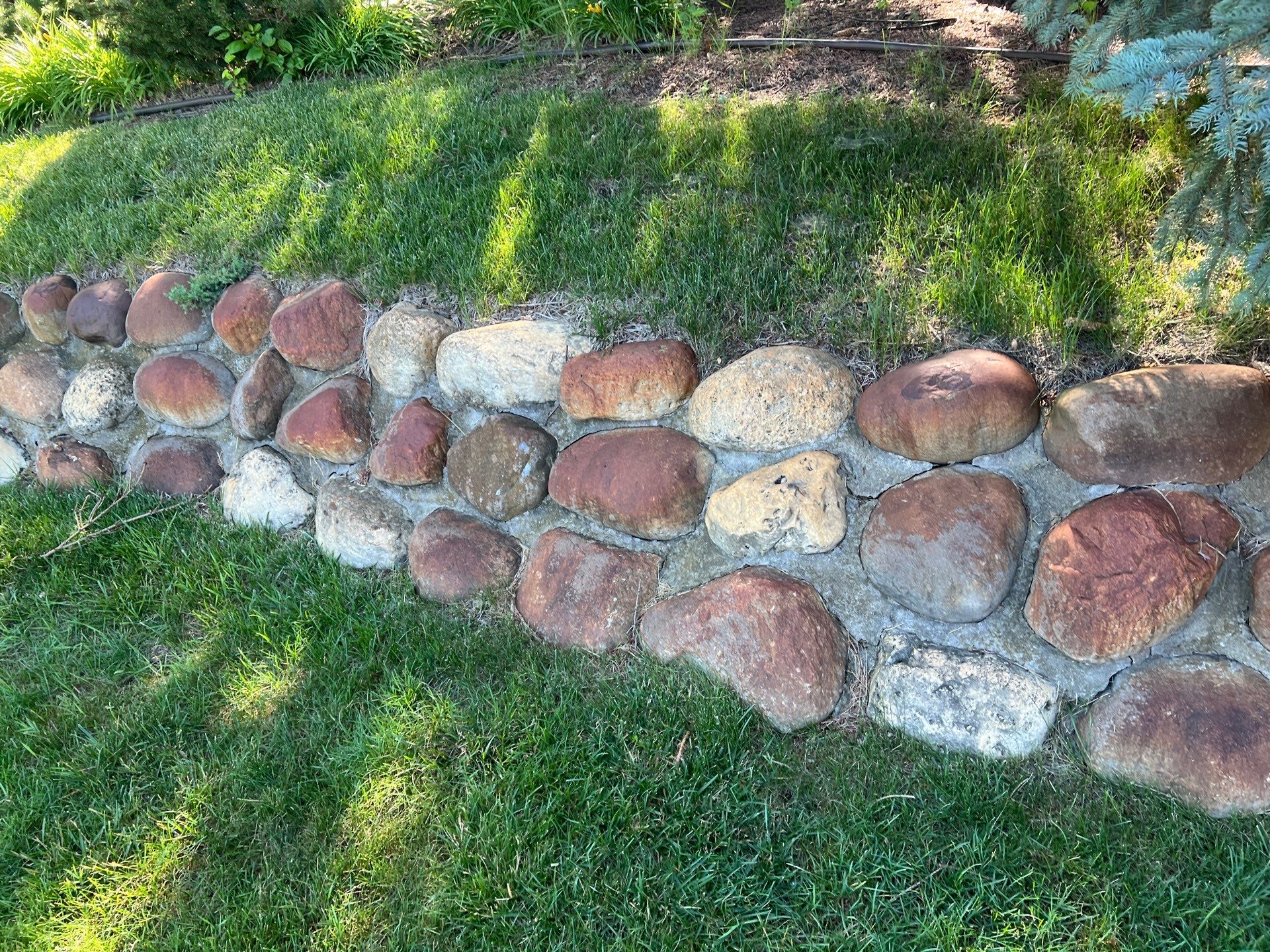 Rust removal by Northern Power Washing LLC.