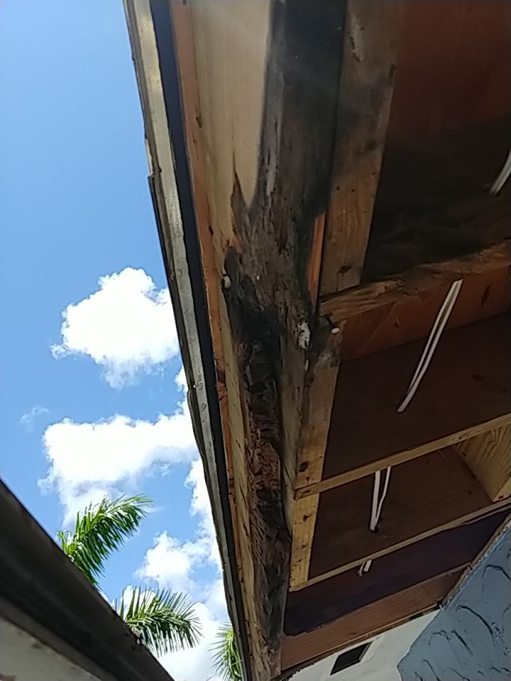 Residential Roof Repair and Exterior Soffit Renovation in Boca Raton by Aastro Roofing