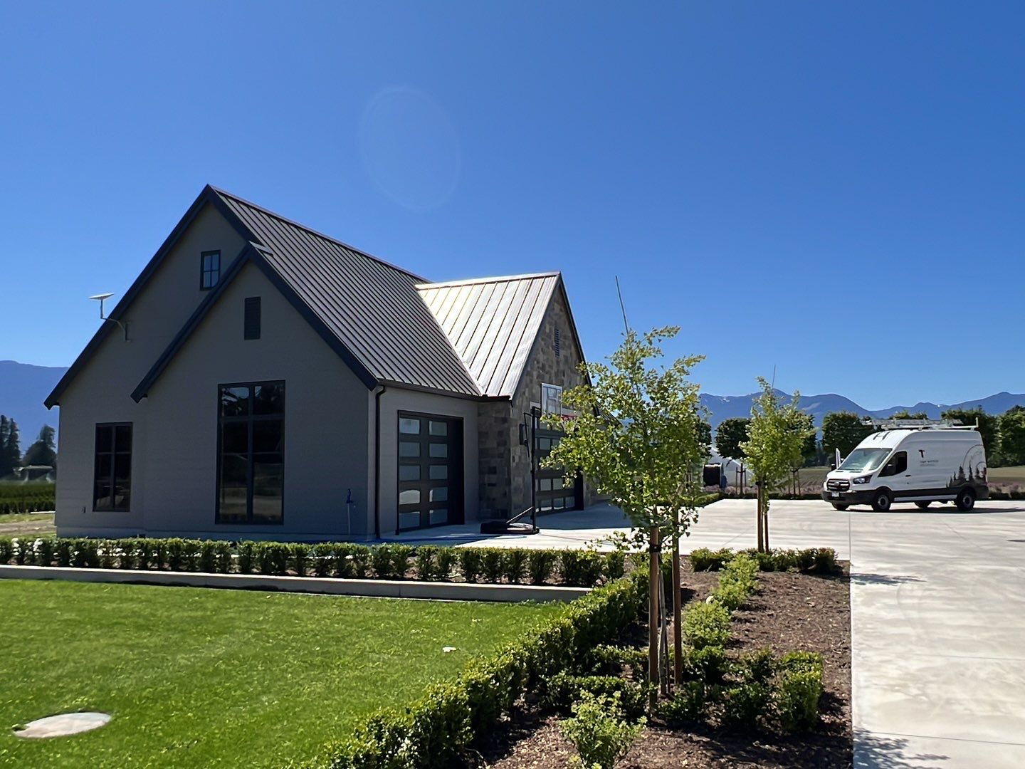 Residential Roofing Installation using 12" Prolok metal  by Top Notch Roofing Inc