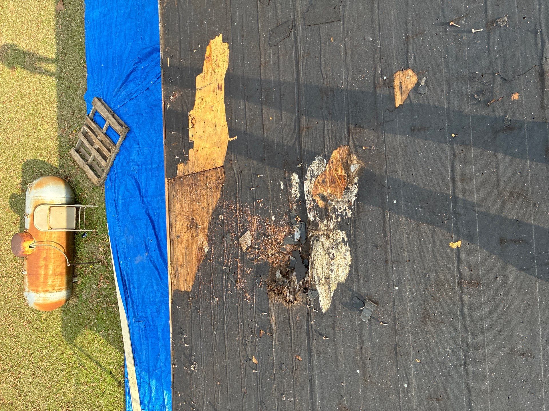 Roof replacement by In & Out Construction & Remodeling, LLC