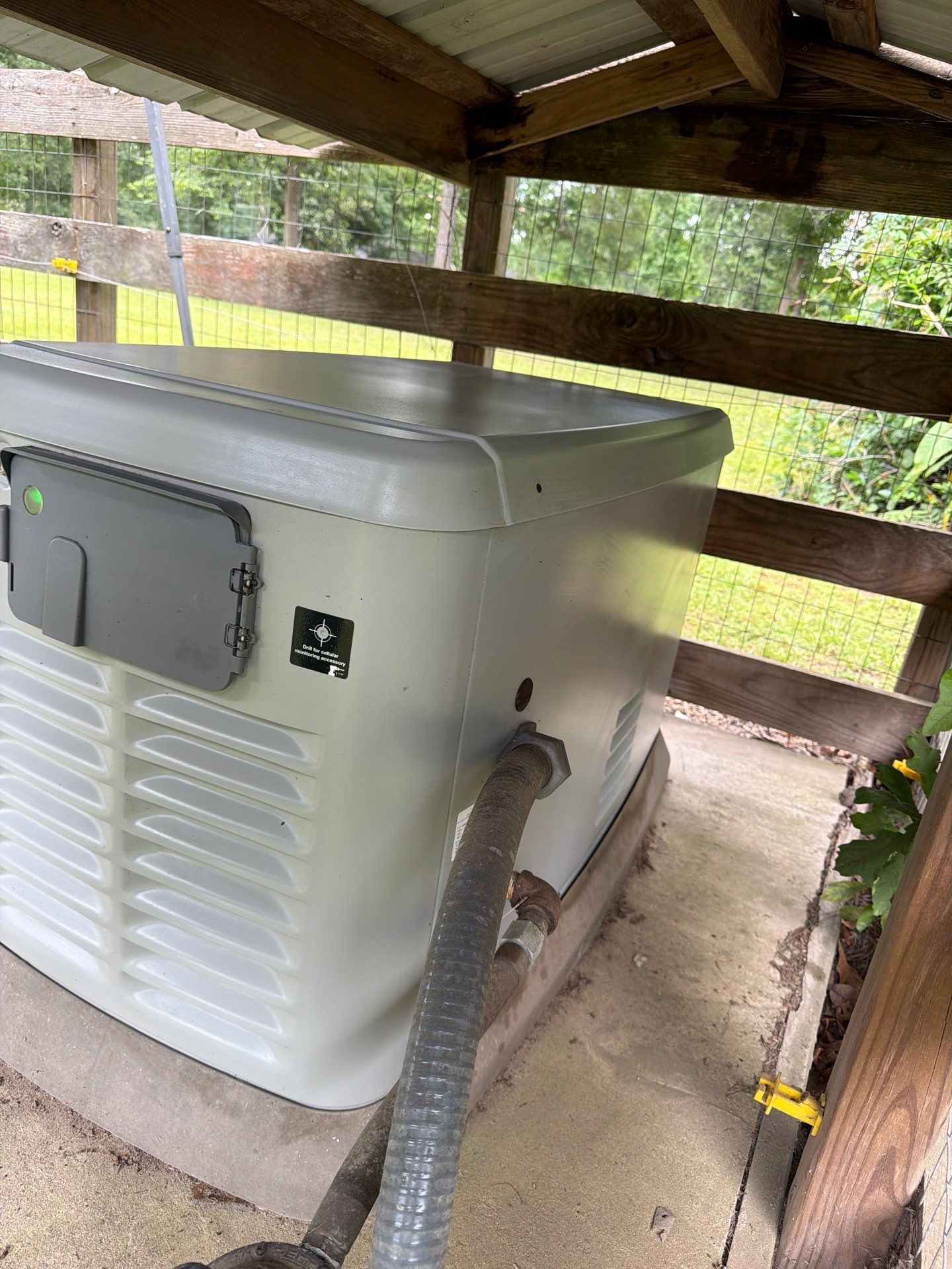 Residential Generac Standby Generator Preventative Maintenance in Conroe, Texas by GenTex Elite Services