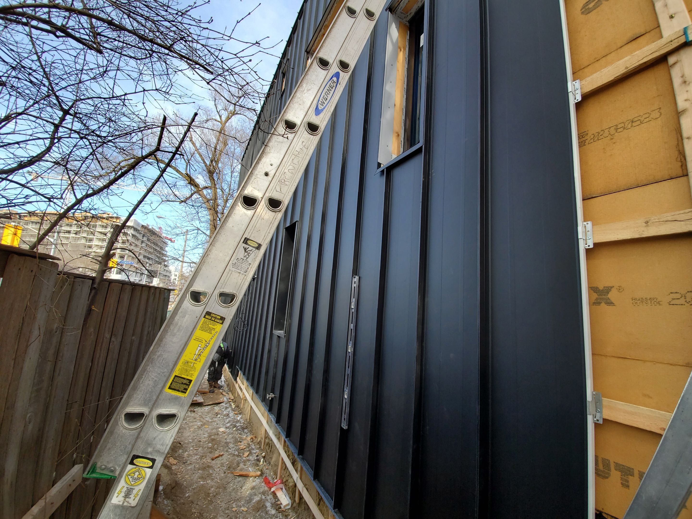 New Home Construction using 16" Standing Seam Panels by Jay Carter Roofing & Sheet Metal