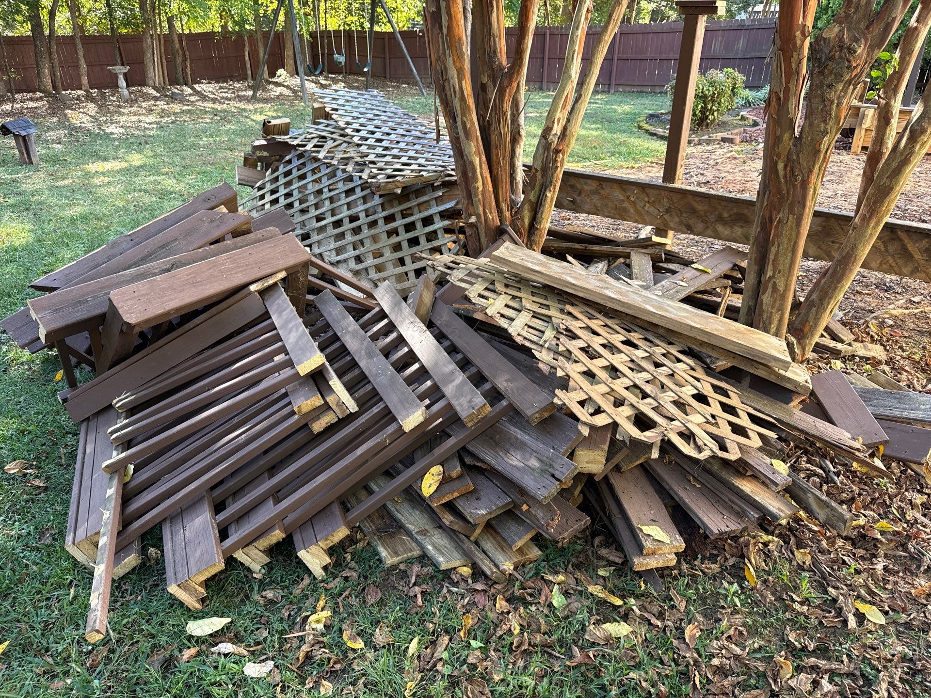 Project in Indian Trail by Badger Hauling