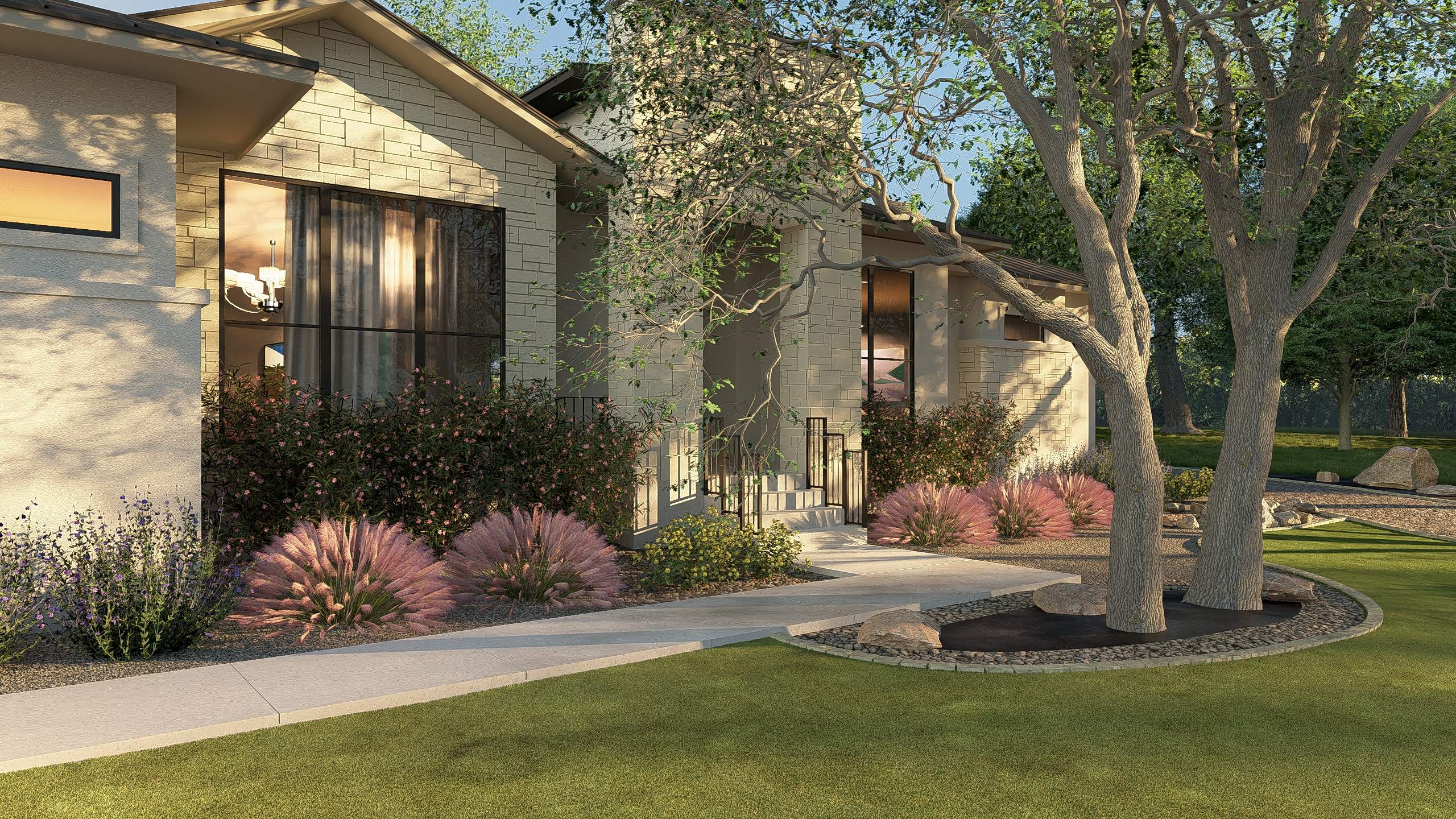 3D Design Render, Bulverde Tx. by Hole In One Lawns, LLC