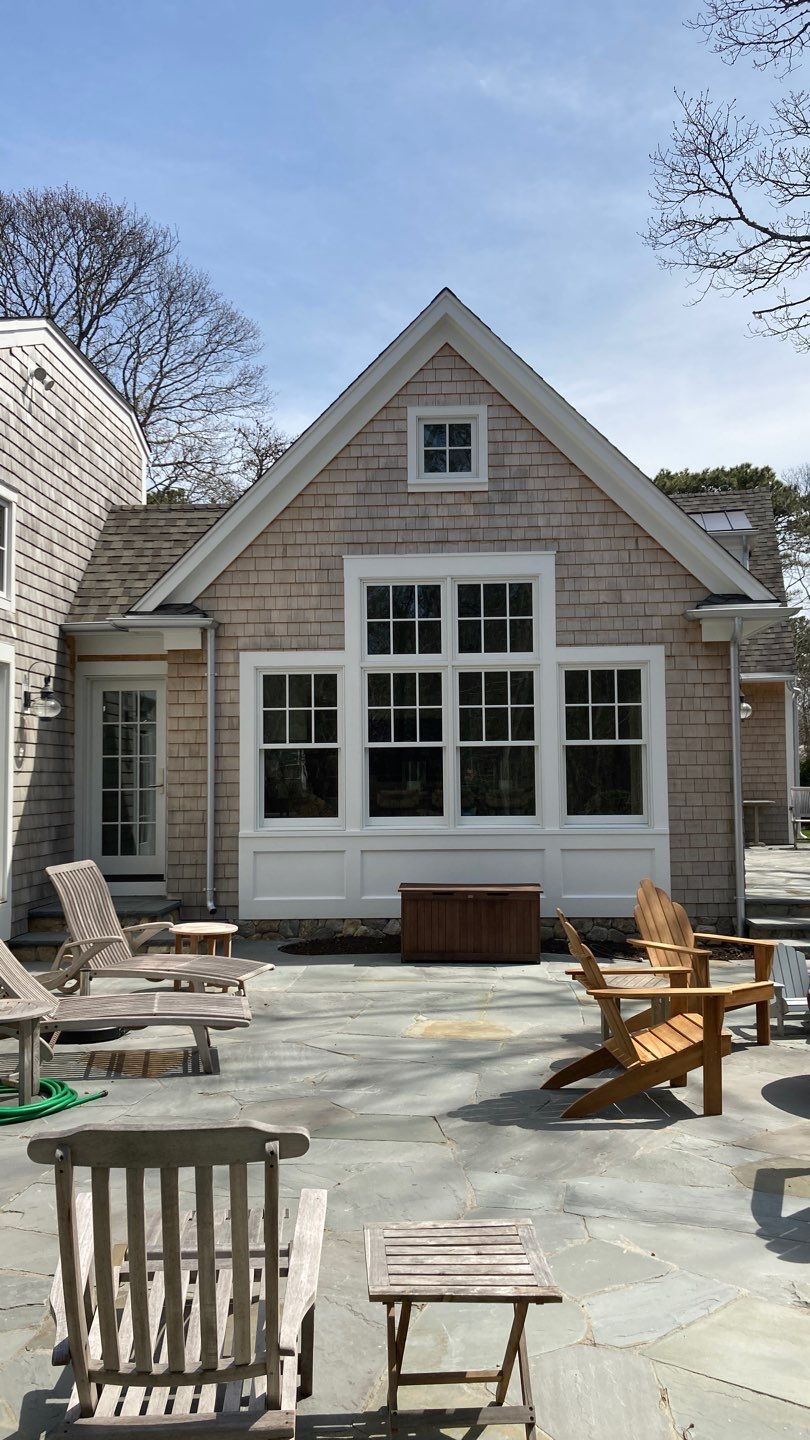 Gutter Installation using 6" Half Round Galvalume Gutter by Gutter Pro Enterprises