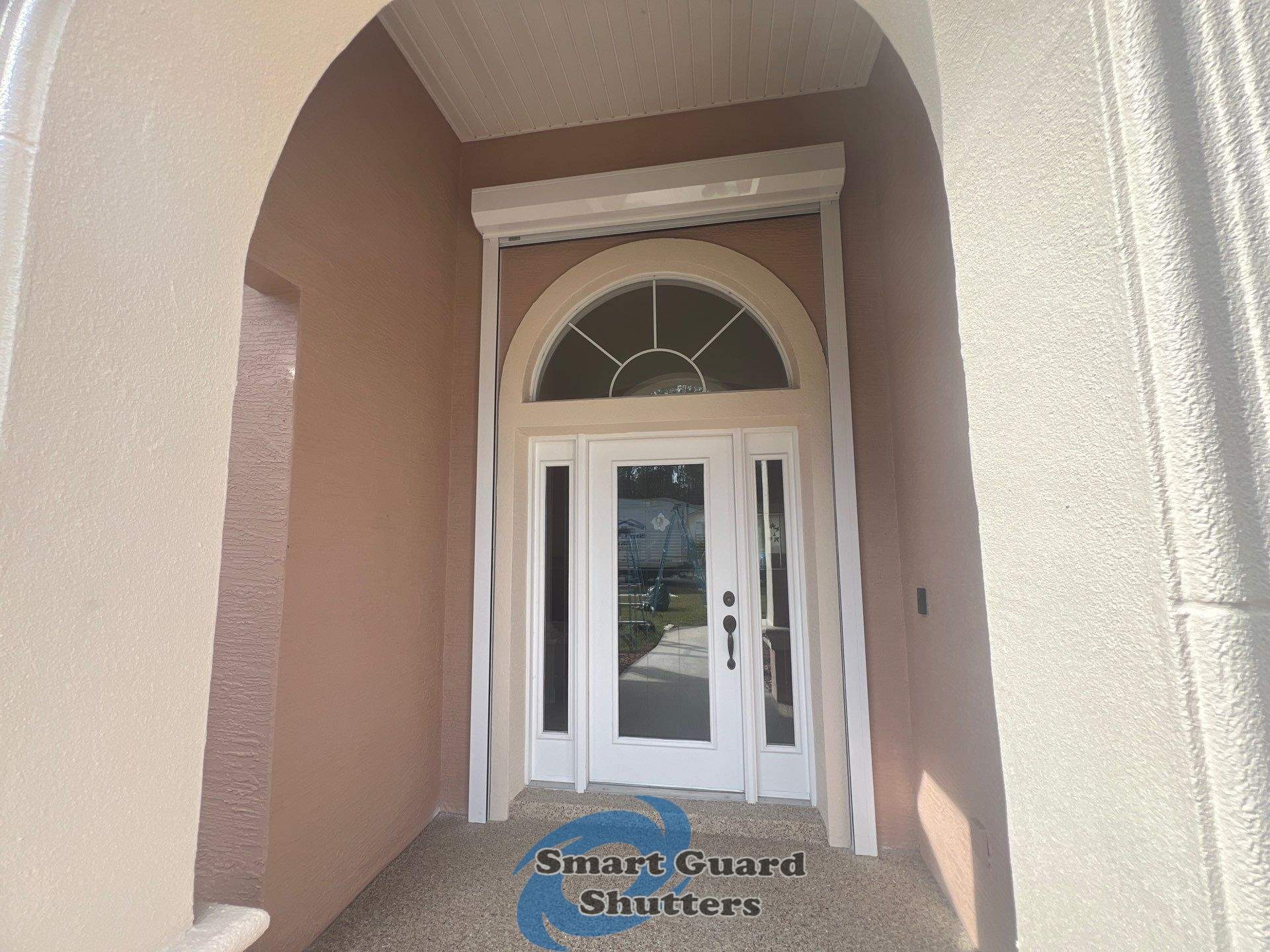 Rolling Shutter in White by Smart Guard Shutters