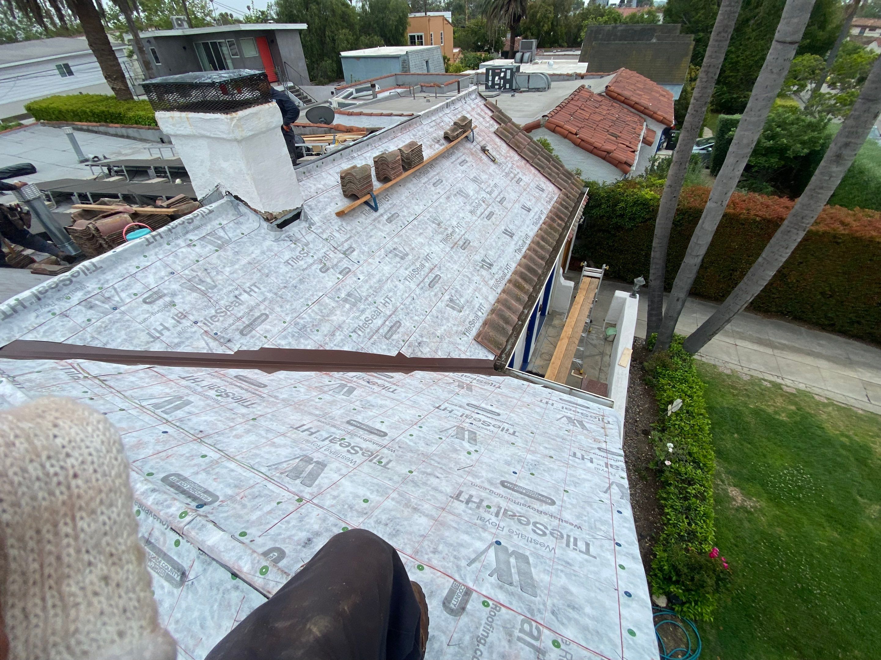 Tile Reset & Silicone Coating using American Standard Coatings Silicone-S by Hull Brothers Roofing