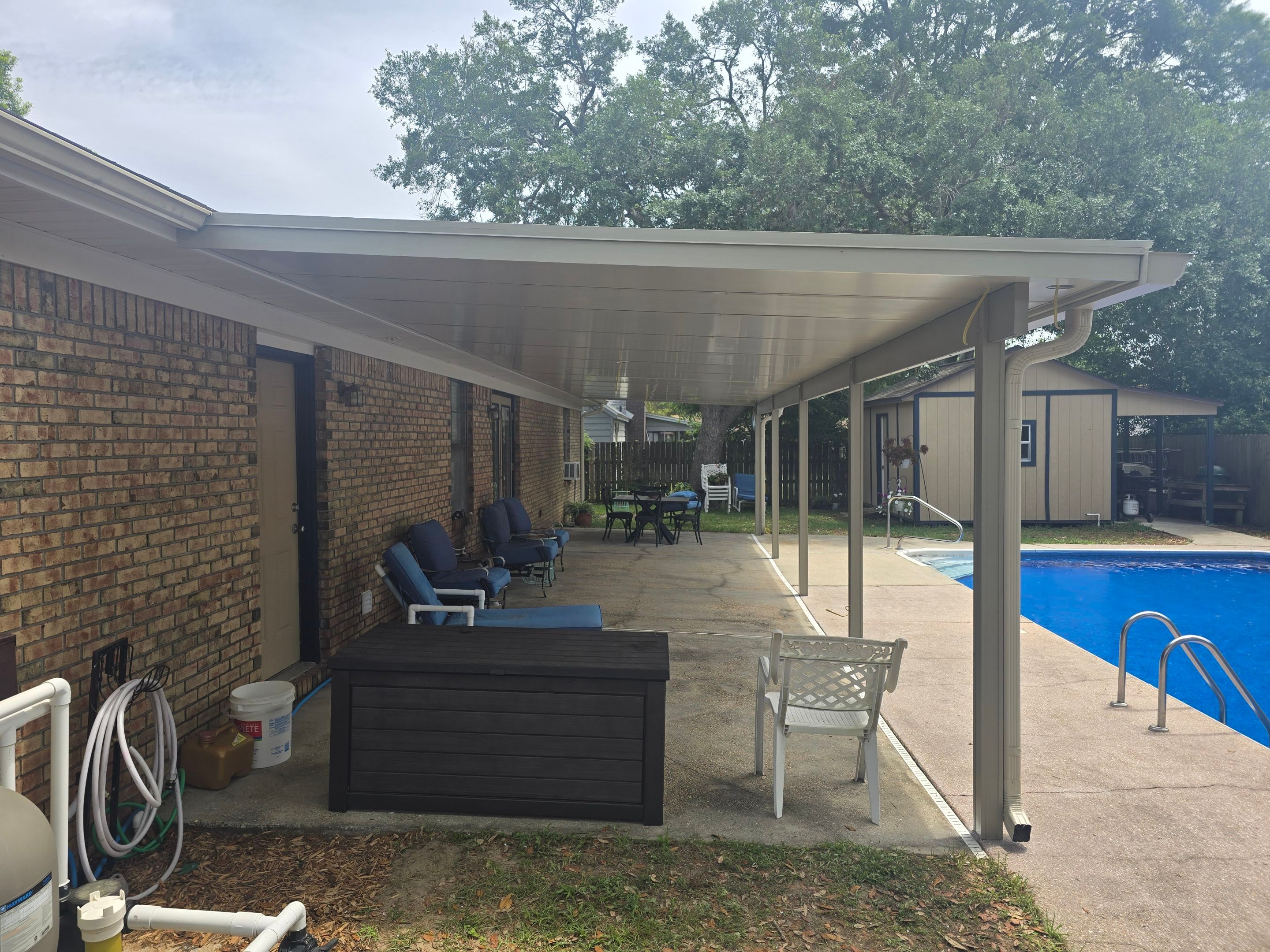 Poolside Patio Cover by Titan Sunrooms