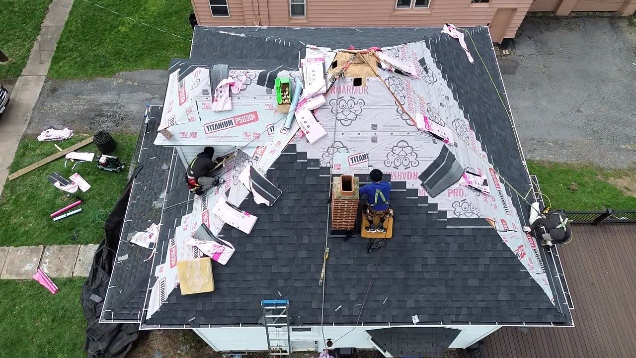 Roof replacement using owens corning roof system by Mike home improvements 