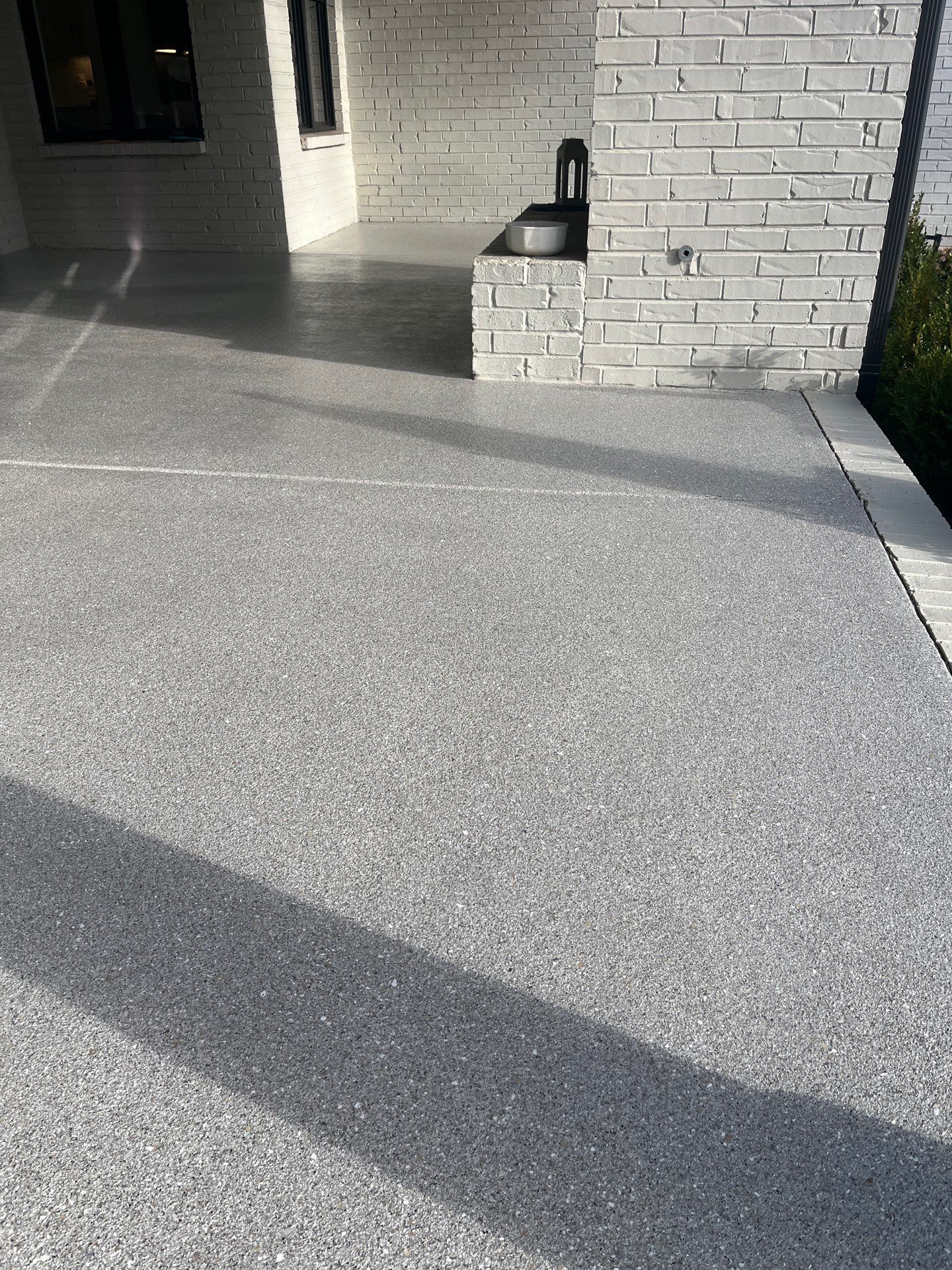 Patio Floor Coating using Quartzite by My Garage Floor Guys