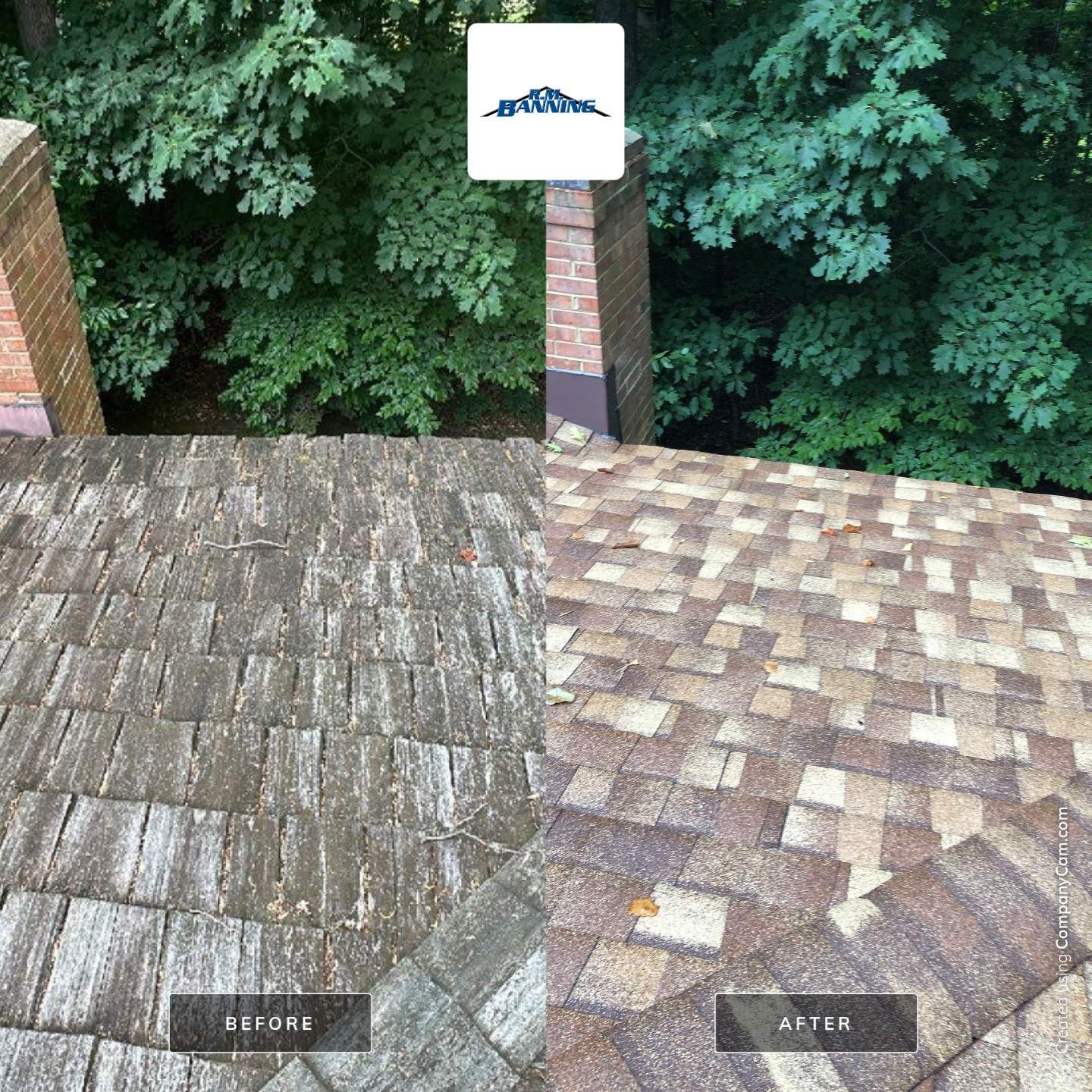 Fairfax Station: CertainTeed Landmark Pro Designer Shingles in Max Def Resawn Shake by RM Banning, Inc.