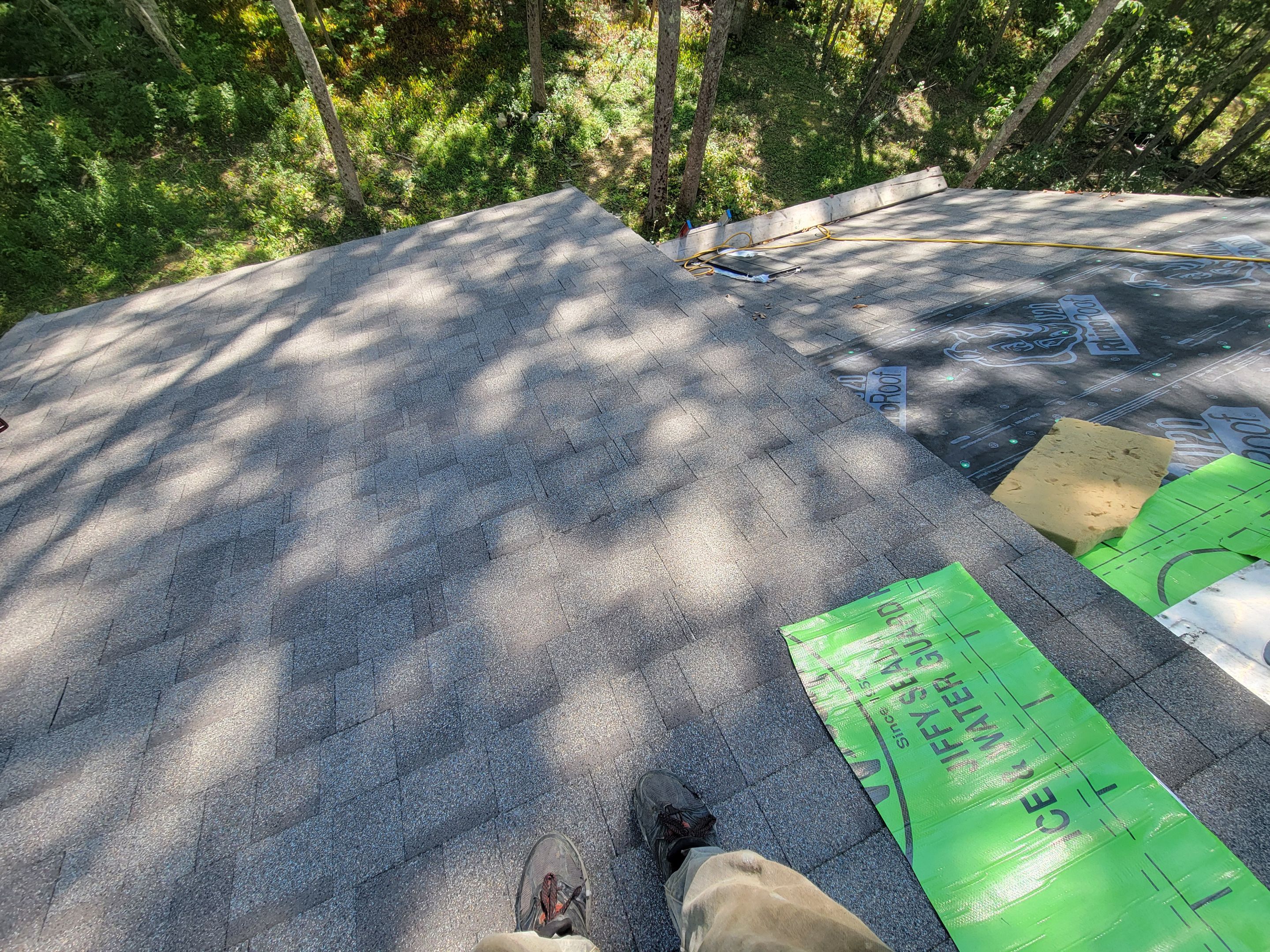 New Home Construction using Owens Corning Duration by The B.A.R Roofing
