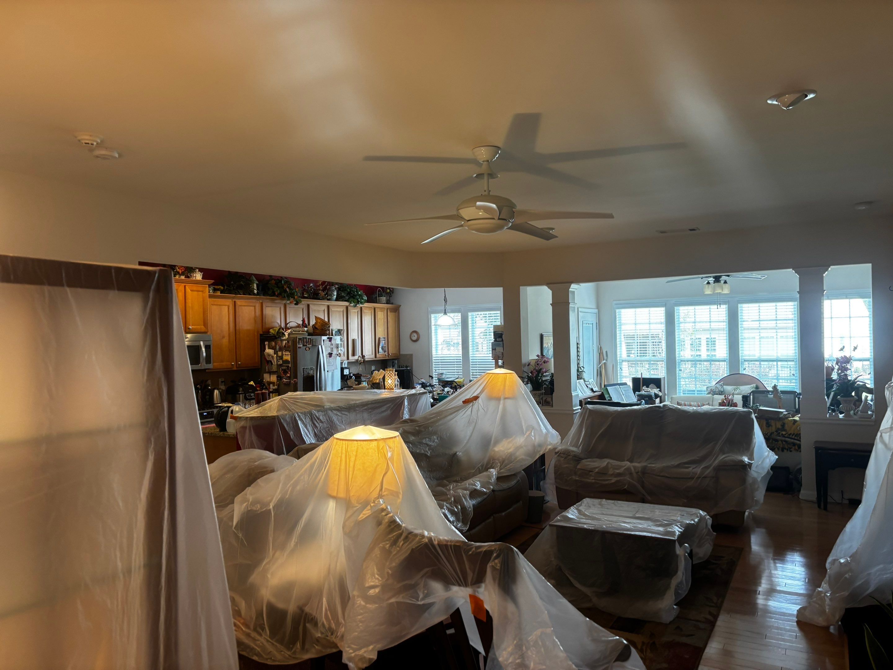 Interior Ceiling Drywall Repair and Professional Painting in Griffin by PGP Surface Solutions, LLC