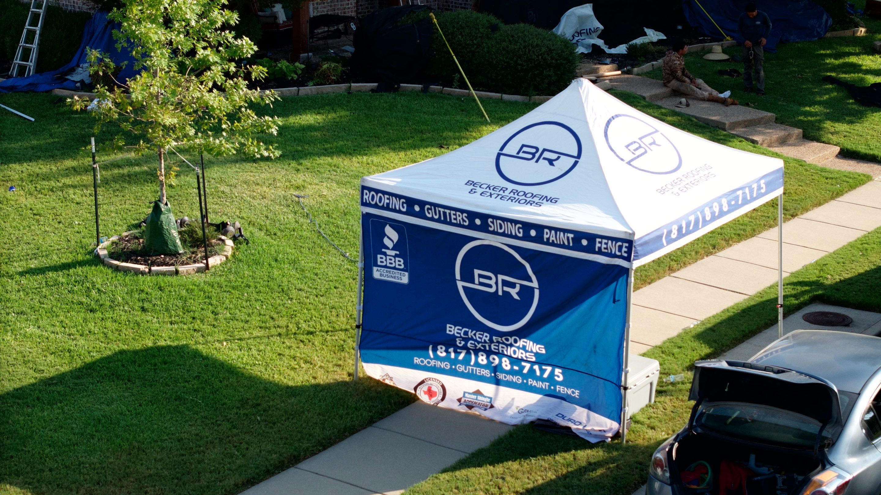 Residential Roofing Installation using IKO Nordic Class 4 by Becker Roofing and Exteriors